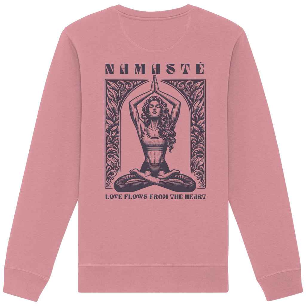 Organic Unisex Sweatshirt "Namaste"