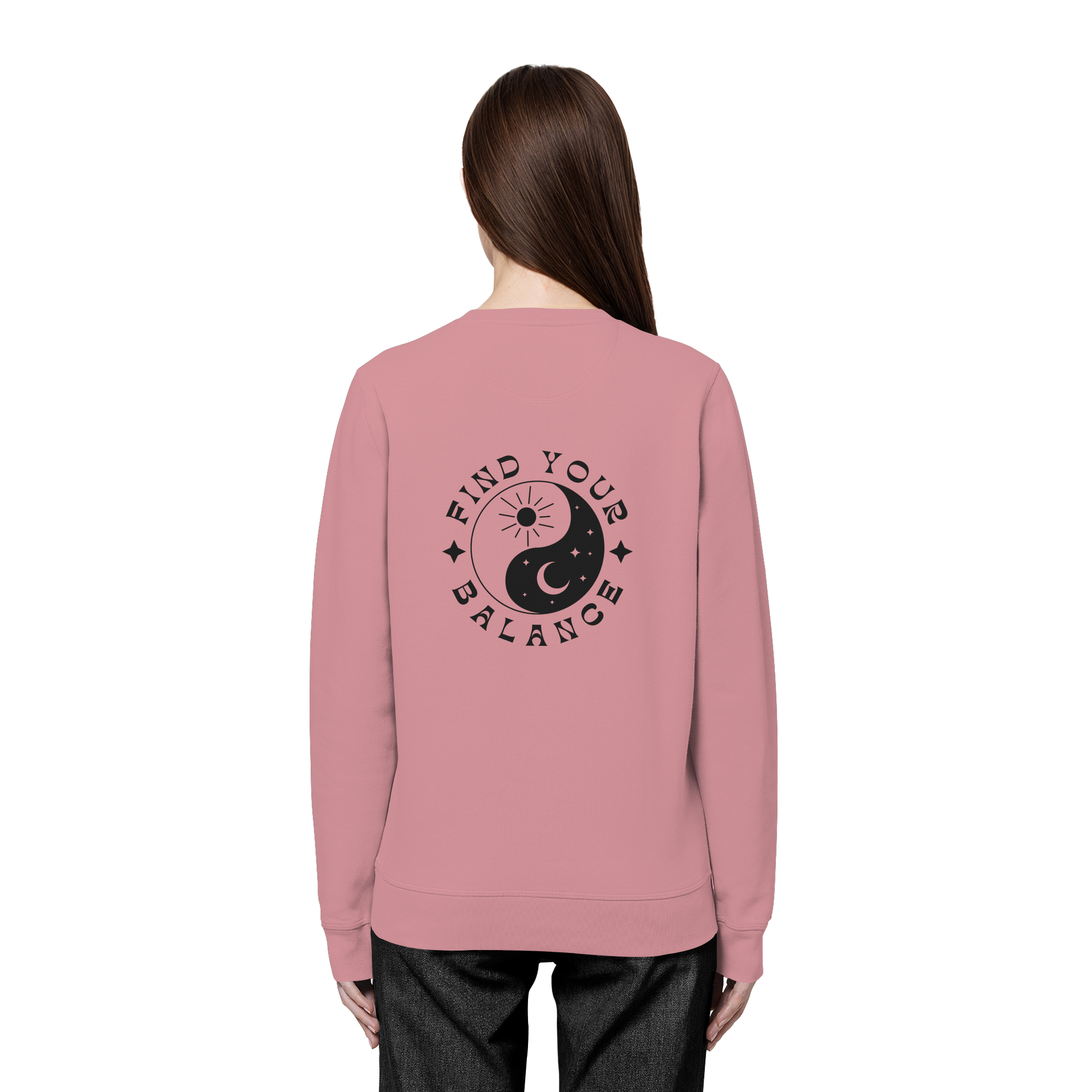 Organic Unisex Sweatshirt "Find your Balance”