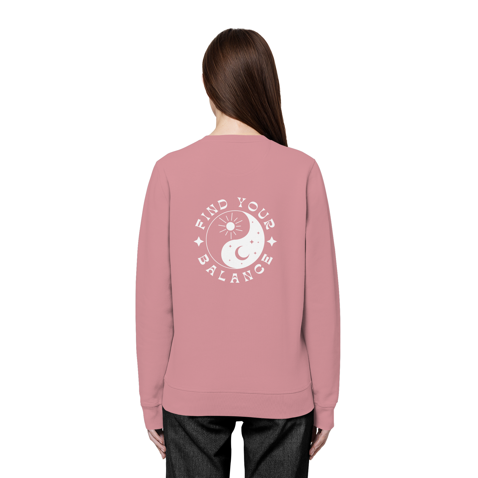 Organic Unisex Sweatshirt "Find your Balance”