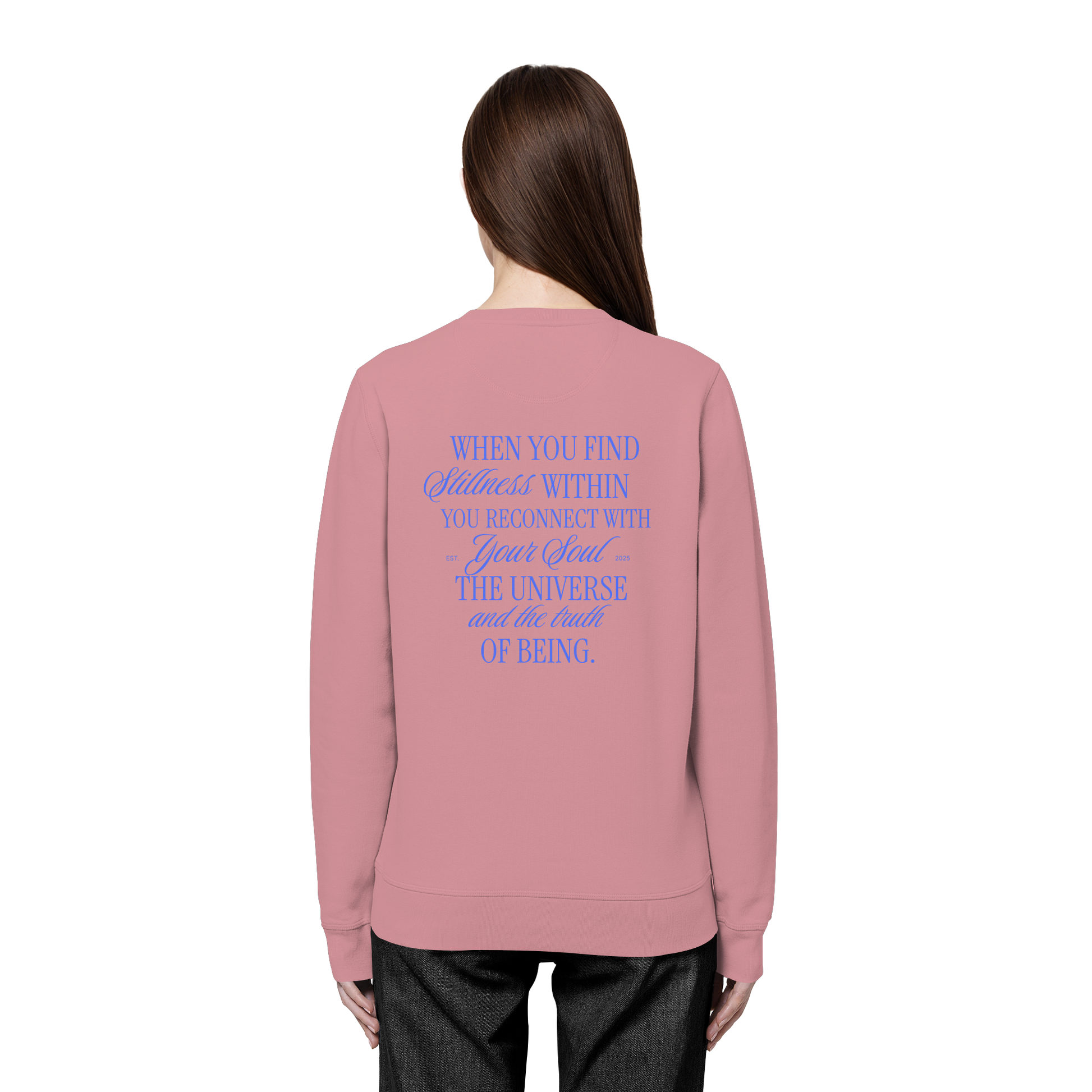 Organic Unisex Sweatshirt "Reconnect"