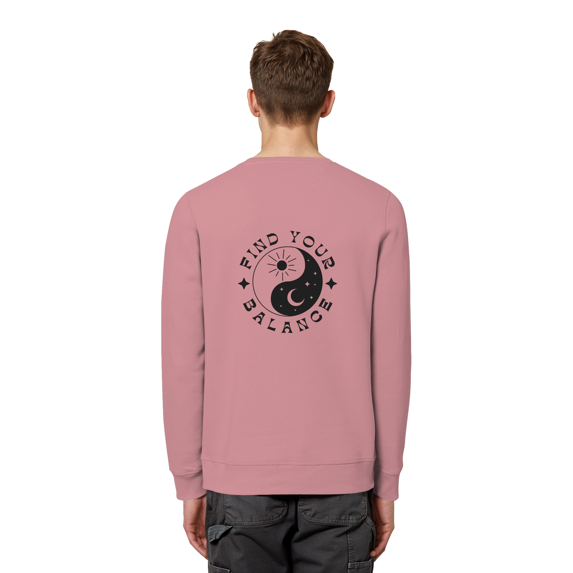 Organic Unisex Sweatshirt "Find your Balance”