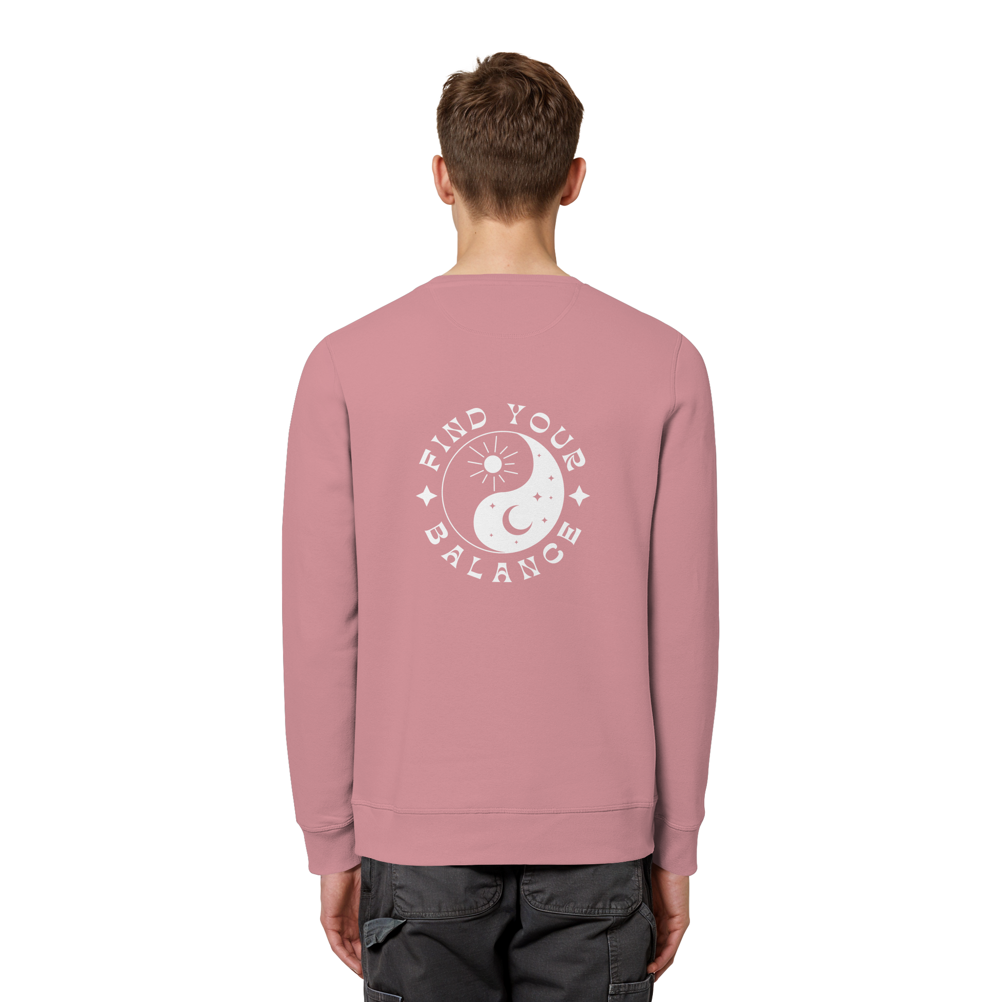 Organic Unisex Sweatshirt "Find your Balance”