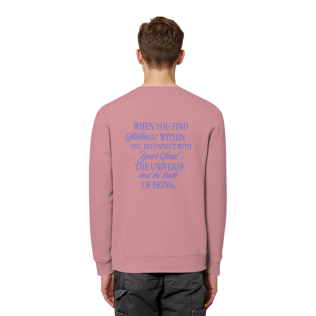 Organic Unisex Sweatshirt "Reconnect"