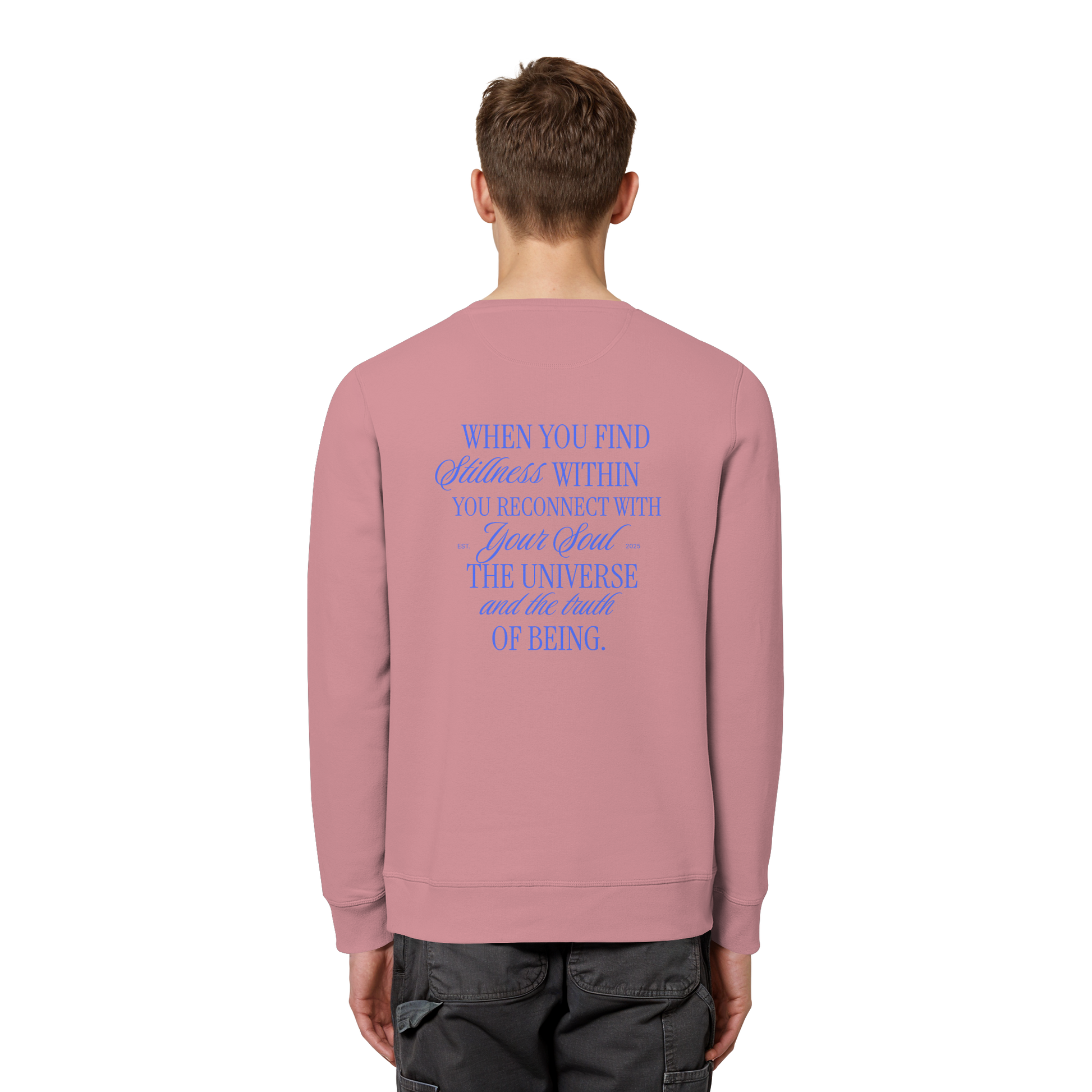 Organic Unisex Sweatshirt "Reconnect"