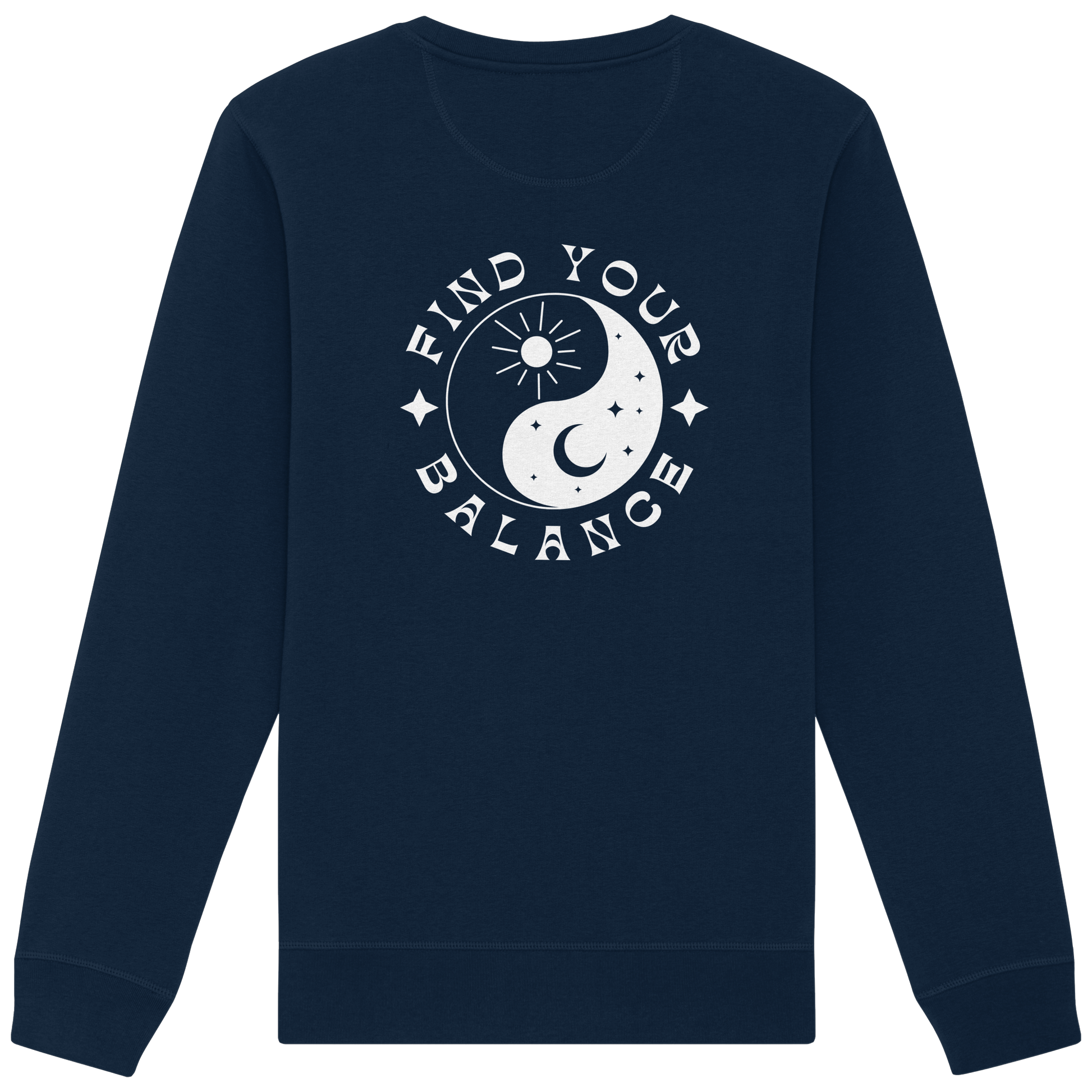 Organic Unisex Sweatshirt "Find your Balance”