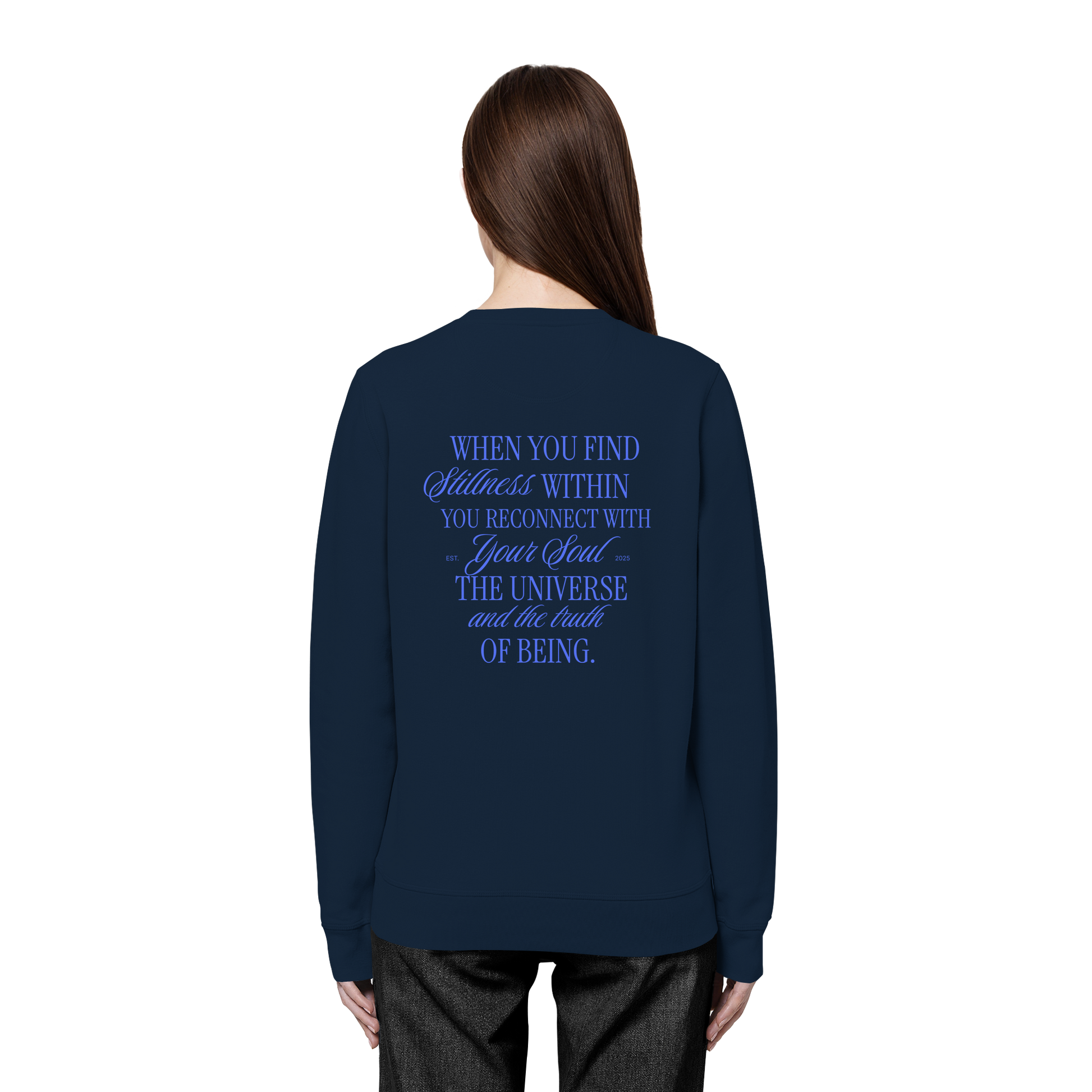 Organic Unisex Sweatshirt "Reconnect"