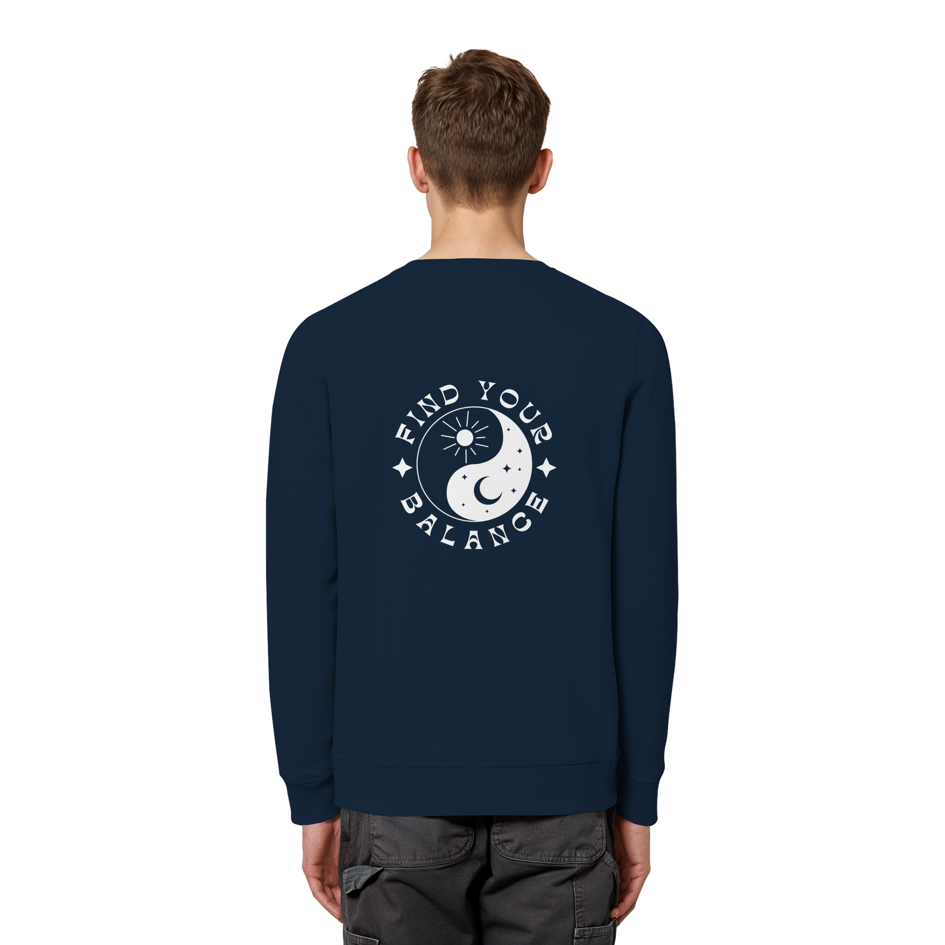 Organic Unisex Sweatshirt "Find your Balance”