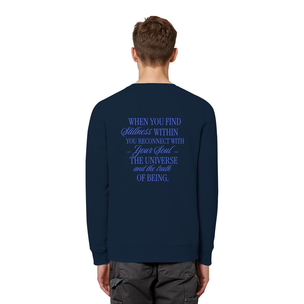 Organic Unisex Sweatshirt "Reconnect"