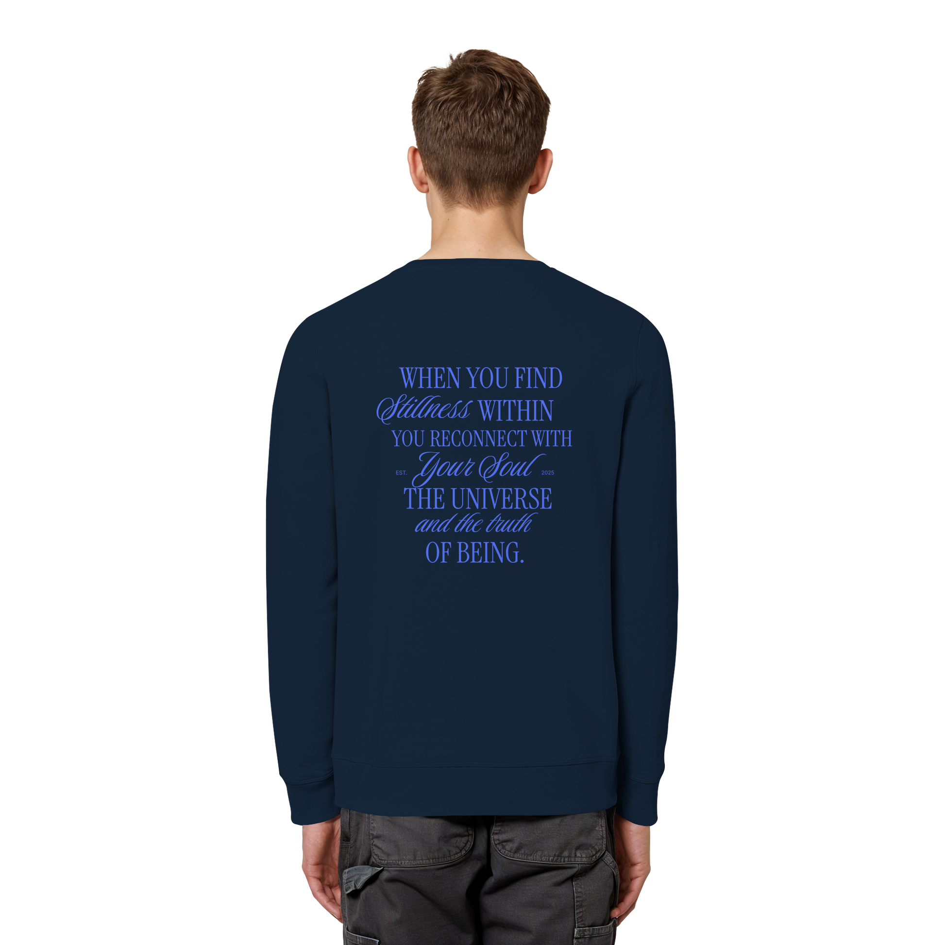 Organic Unisex Sweatshirt "Reconnect"