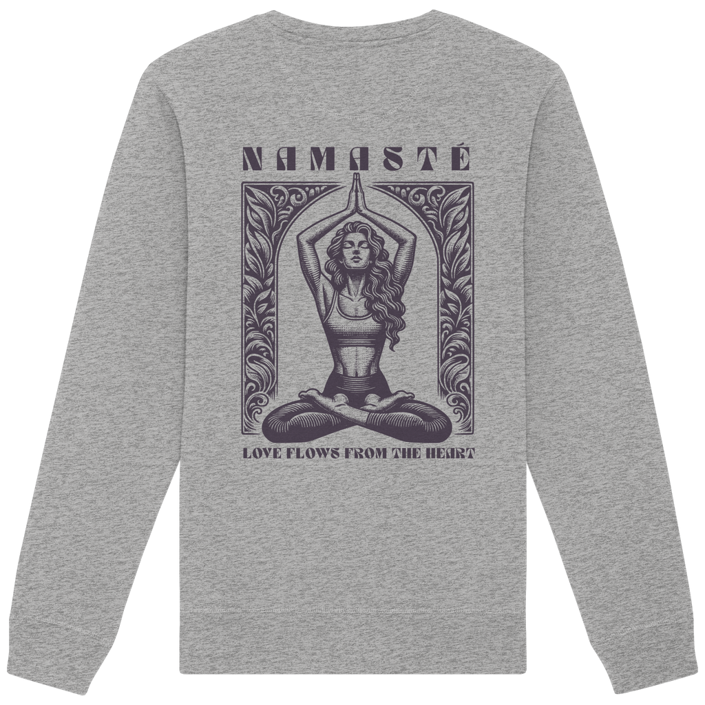 Organic Unisex Sweatshirt "Namaste"