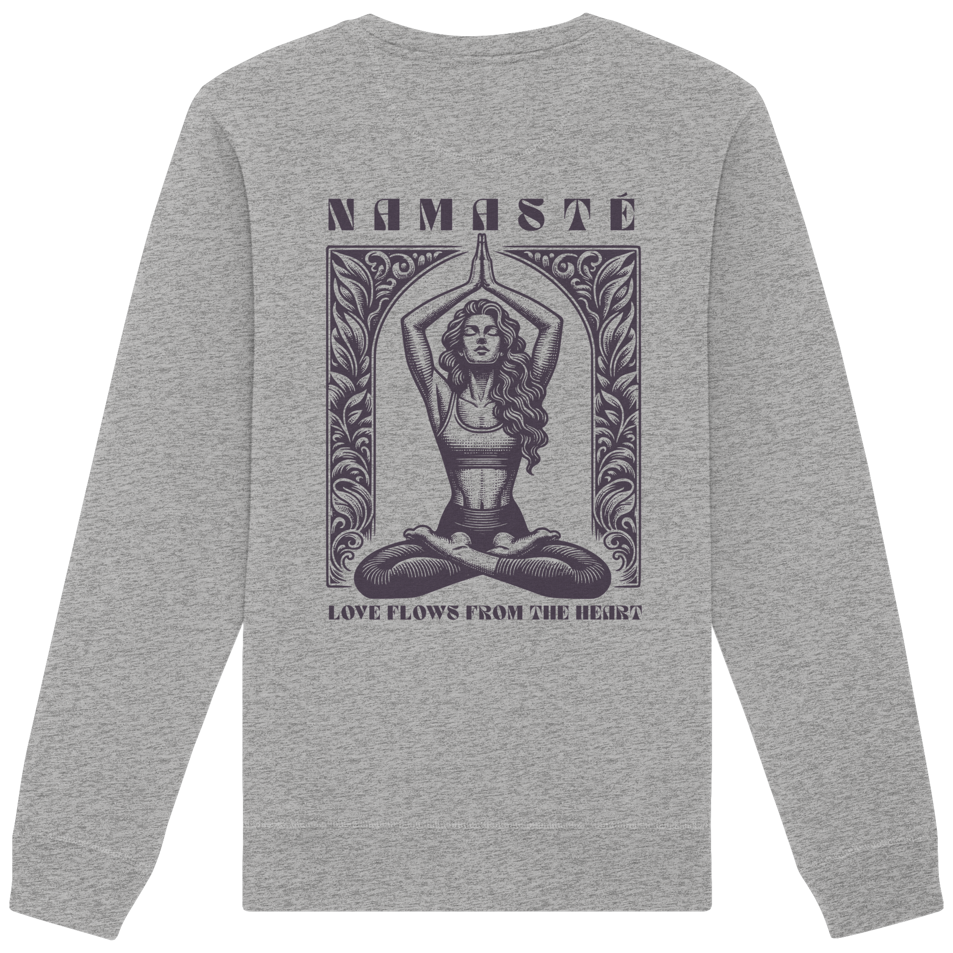 Organic Unisex Sweatshirt "Namaste"