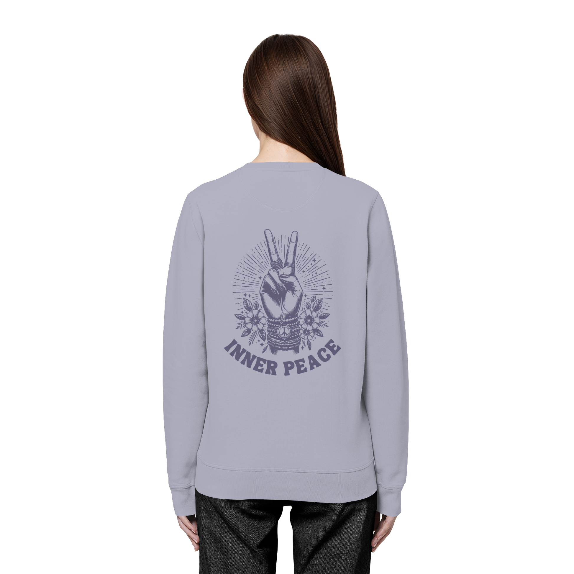 Organic Unisex Sweatshirt "Inner Peace"