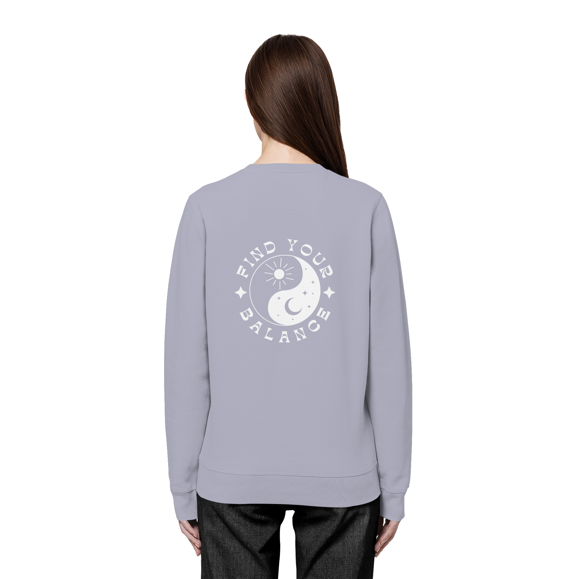 Organic Unisex Sweatshirt "Find your Balance”