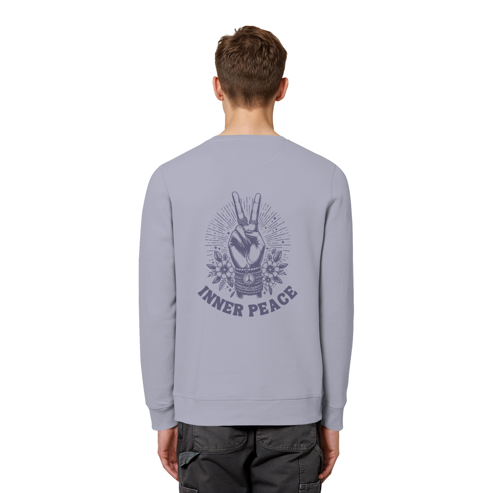 Organic Unisex Sweatshirt "Inner Peace"