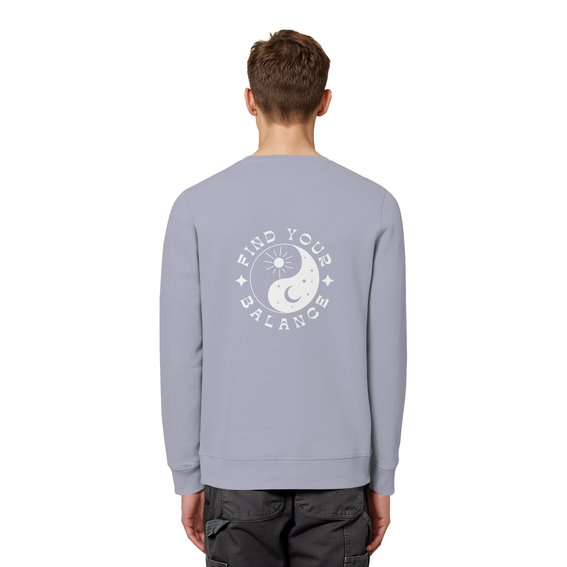 Organic Unisex Sweatshirt "Find your Balance”