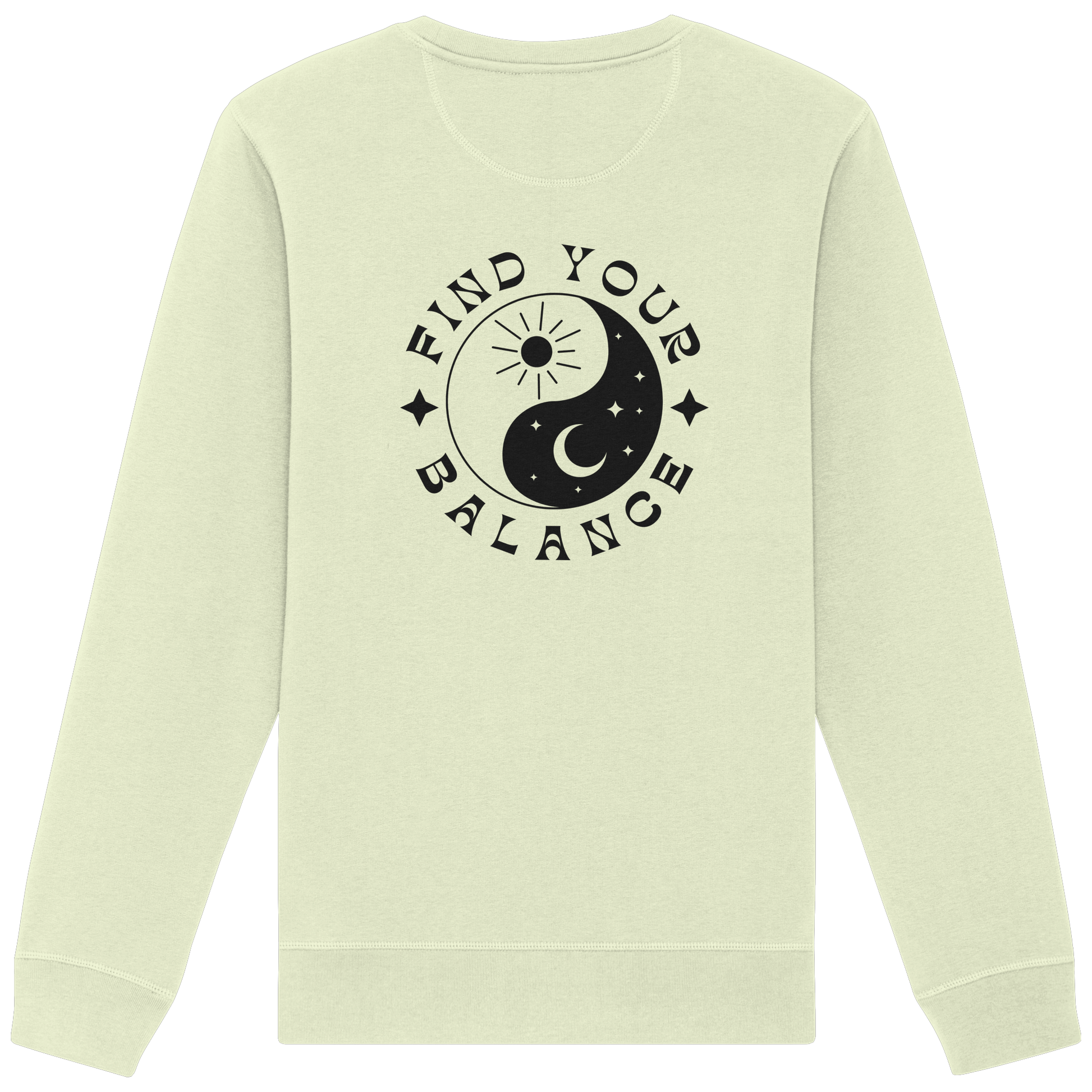 Organic Unisex Sweatshirt "Find your Balance”