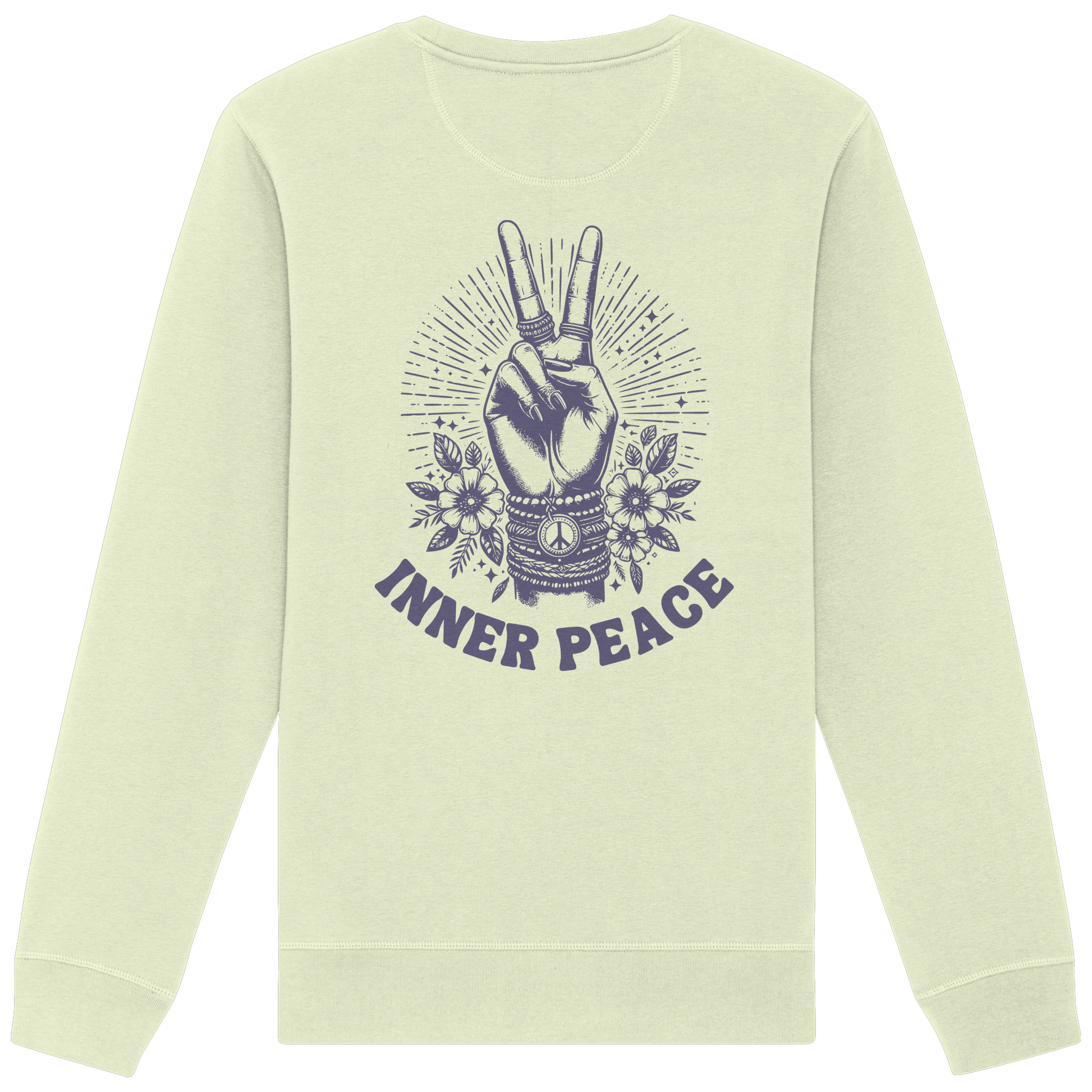 Organic Unisex Sweatshirt "Inner Peace"