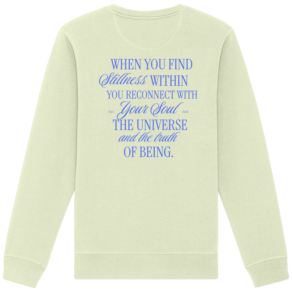 Organic Unisex Sweatshirt "Reconnect"