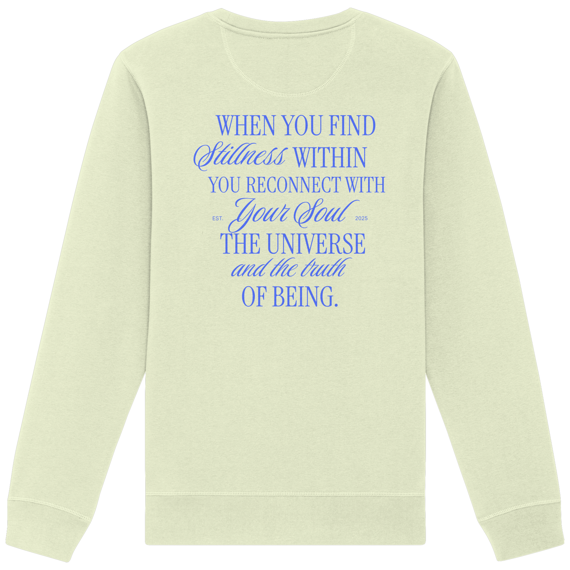 Organic Unisex Sweatshirt "Reconnect"
