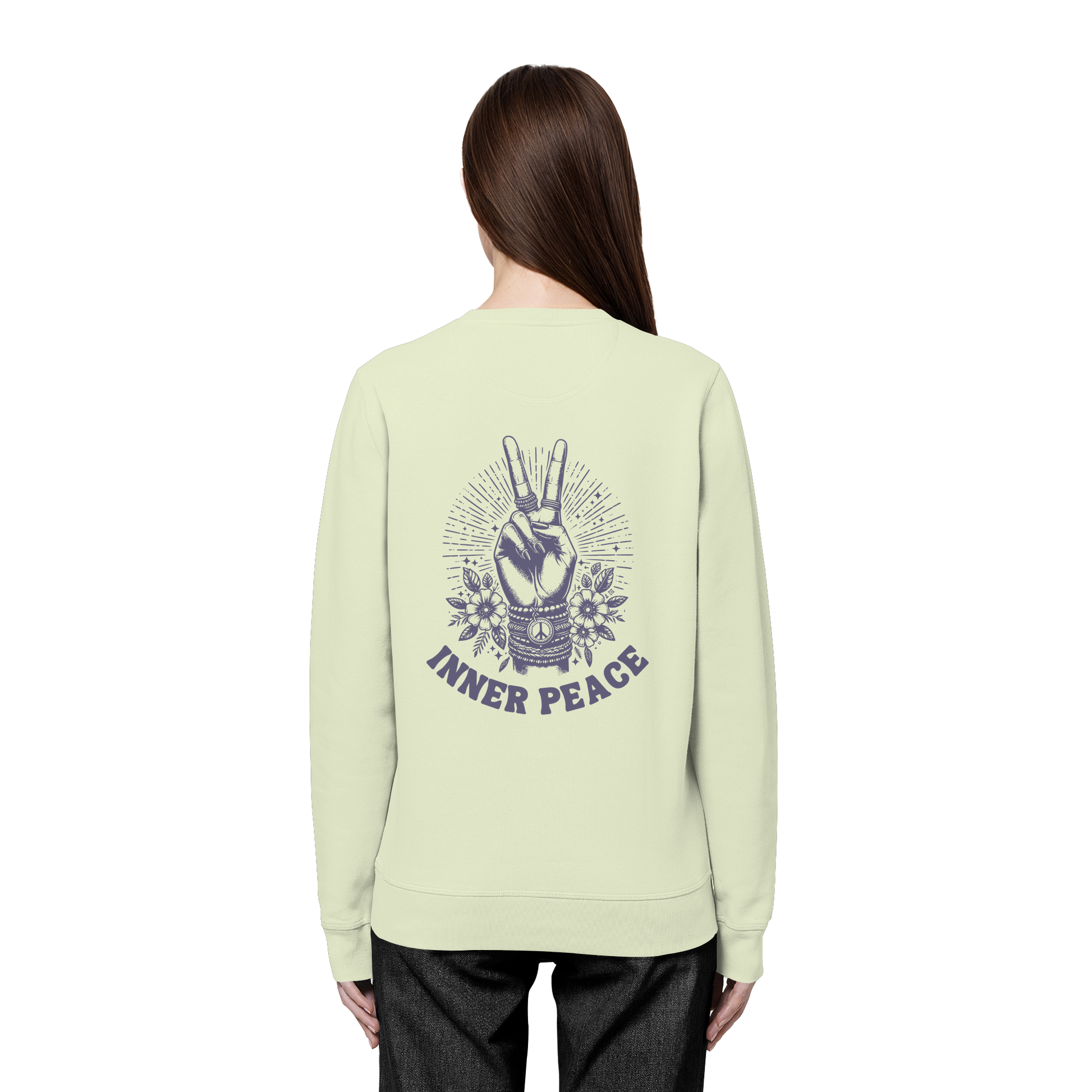 Organic Unisex Sweatshirt "Inner Peace"