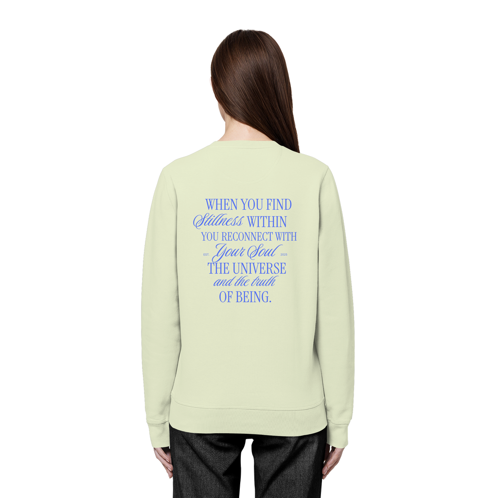 Organic Unisex Sweatshirt "Reconnect"