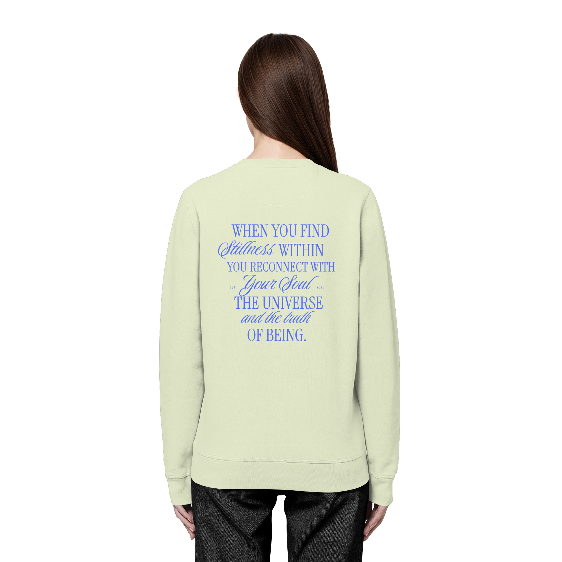 Organic Unisex Sweatshirt "Reconnect"