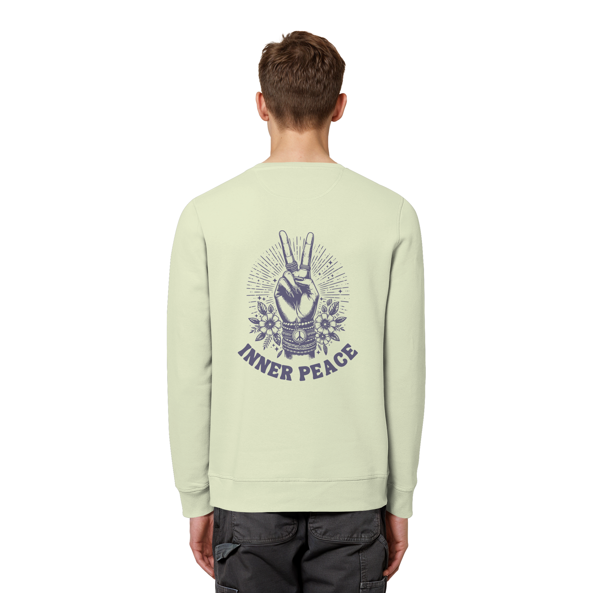 Organic Unisex Sweatshirt "Inner Peace"