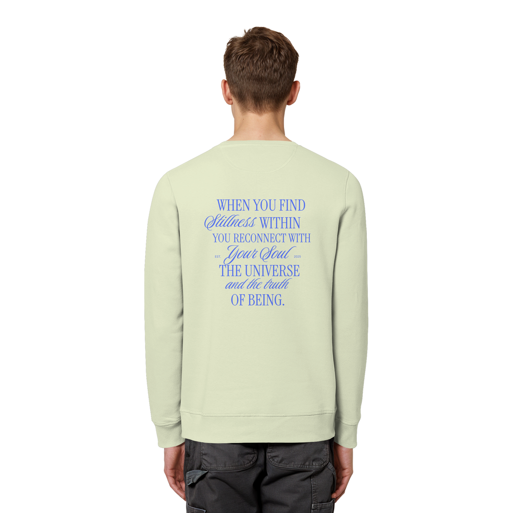 Organic Unisex Sweatshirt "Reconnect"