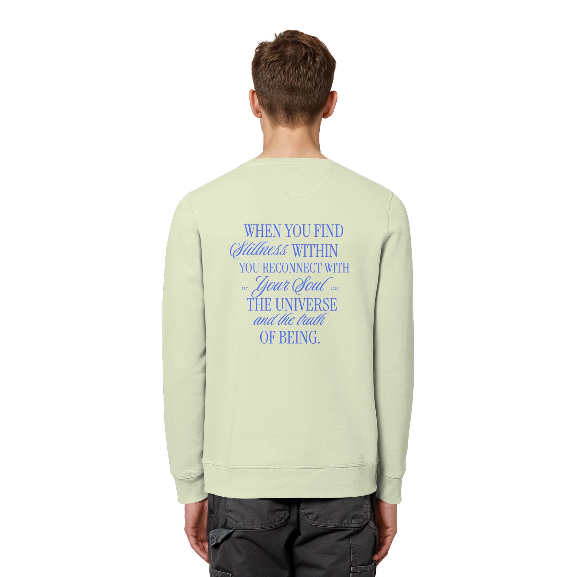 Organic Unisex Sweatshirt "Reconnect"