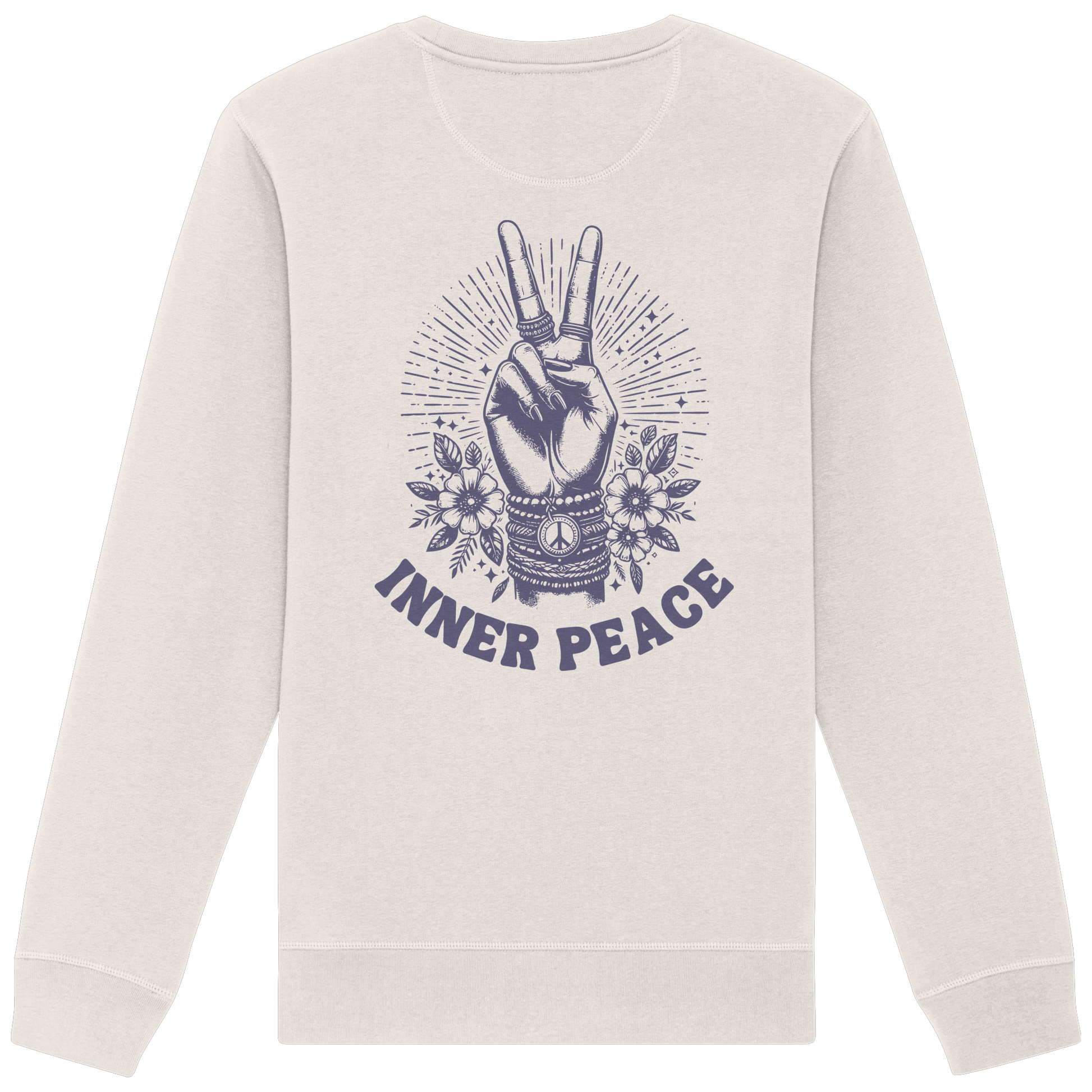 Organic Unisex Sweatshirt "Inner Peace"
