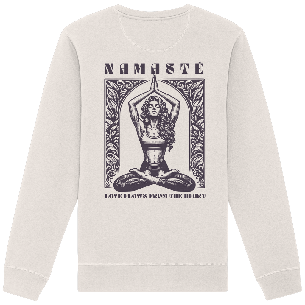 Organic Unisex Sweatshirt "Namaste"