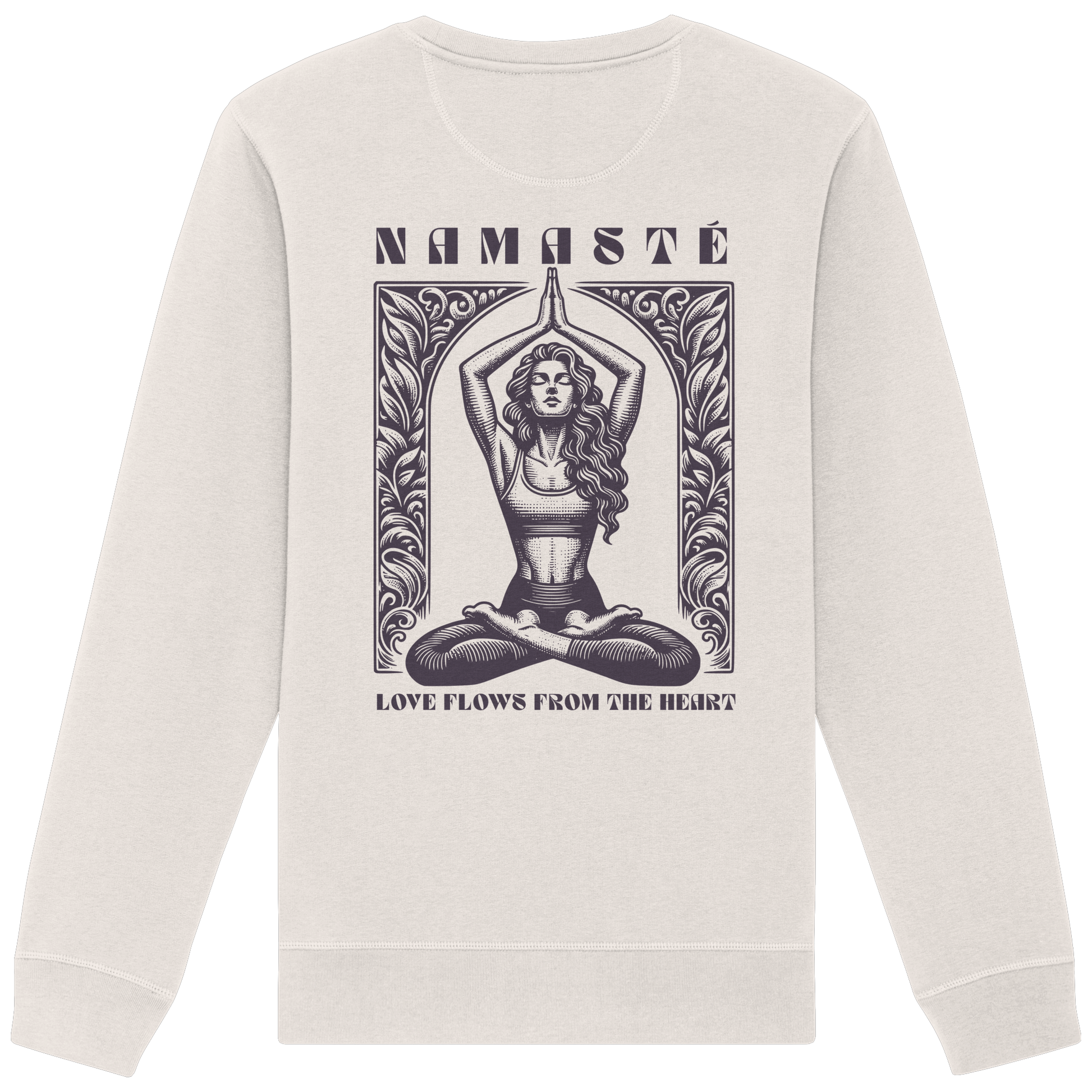 Organic Unisex Sweatshirt "Namaste"