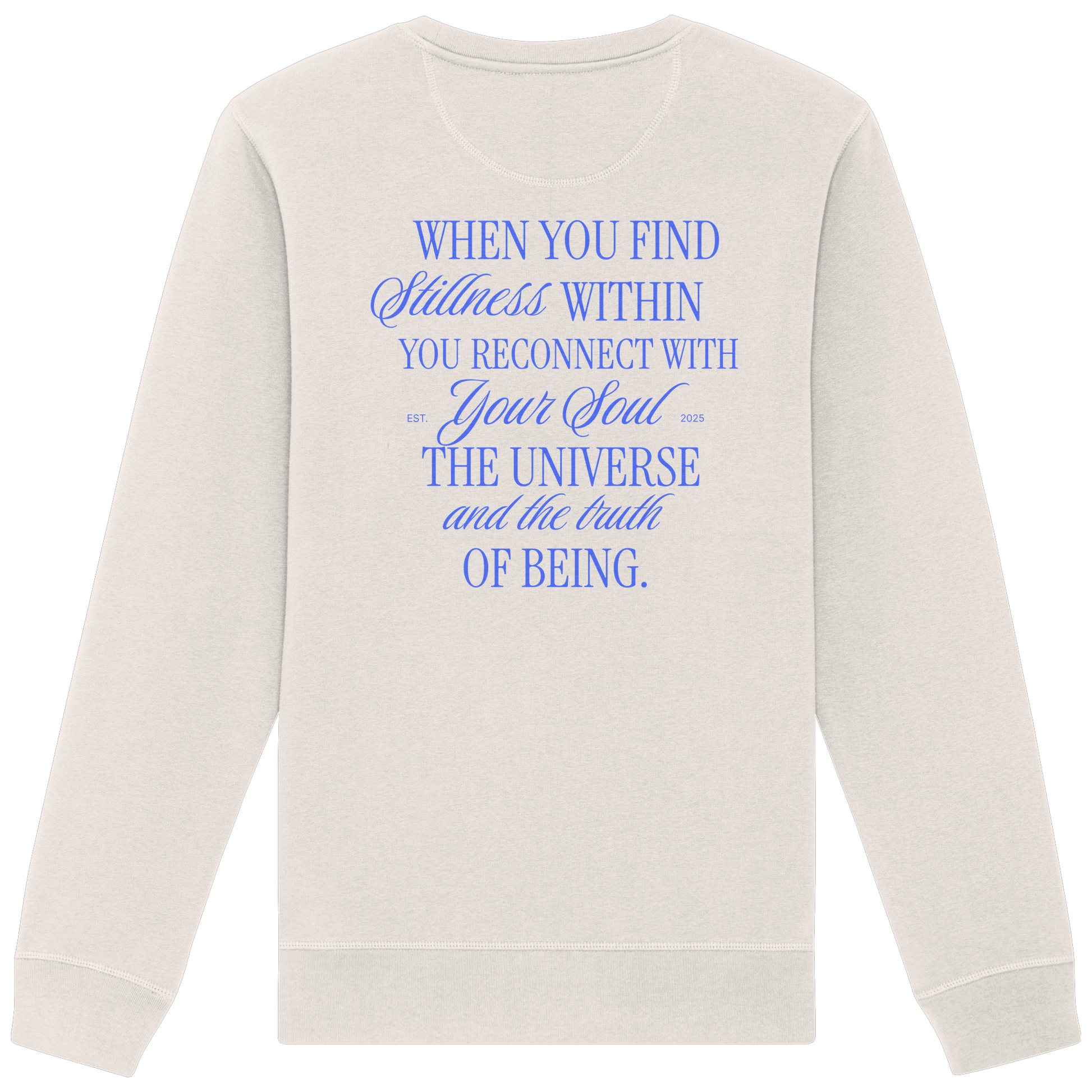 Organic Unisex Sweatshirt "Reconnect"