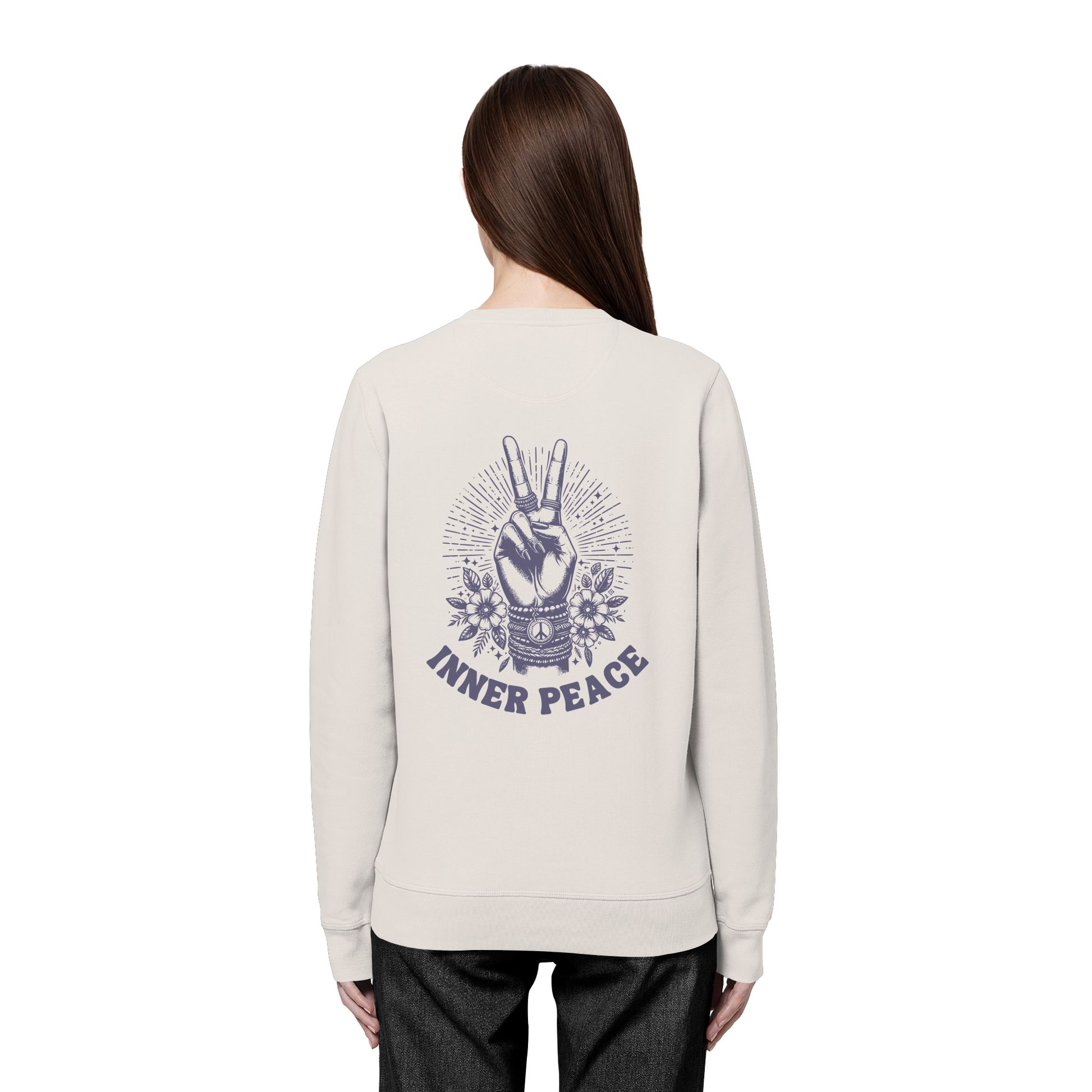 Organic Unisex Sweatshirt "Inner Peace"