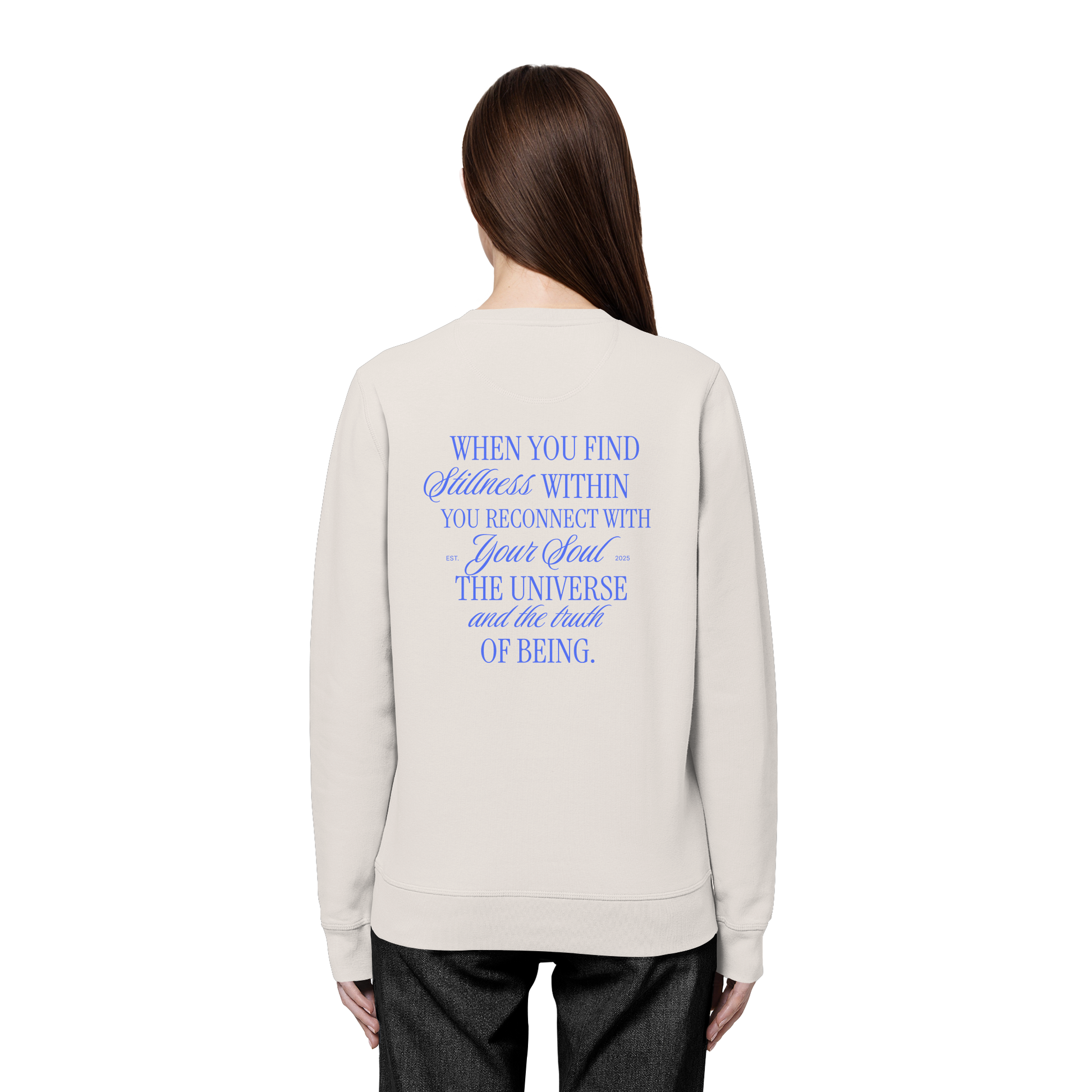 Organic Unisex Sweatshirt "Reconnect"
