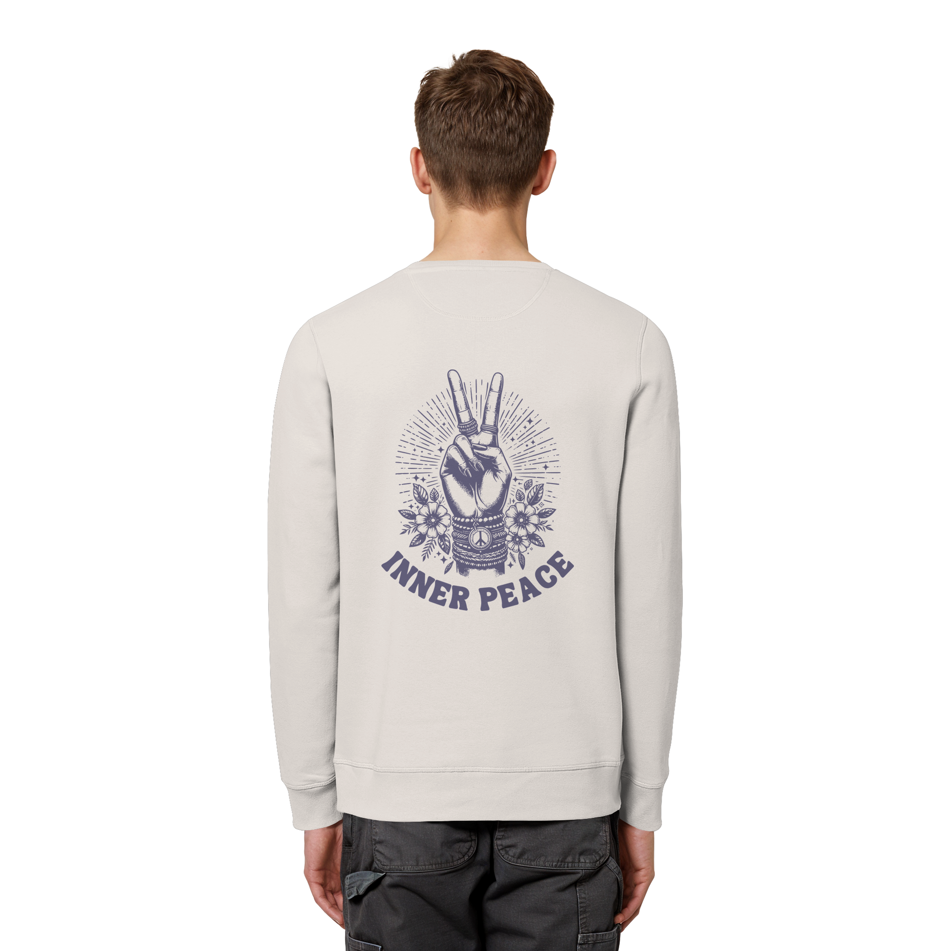 Organic Unisex Sweatshirt "Inner Peace"