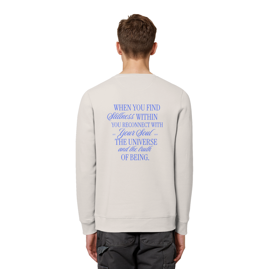 Organic Unisex Sweatshirt "Reconnect"