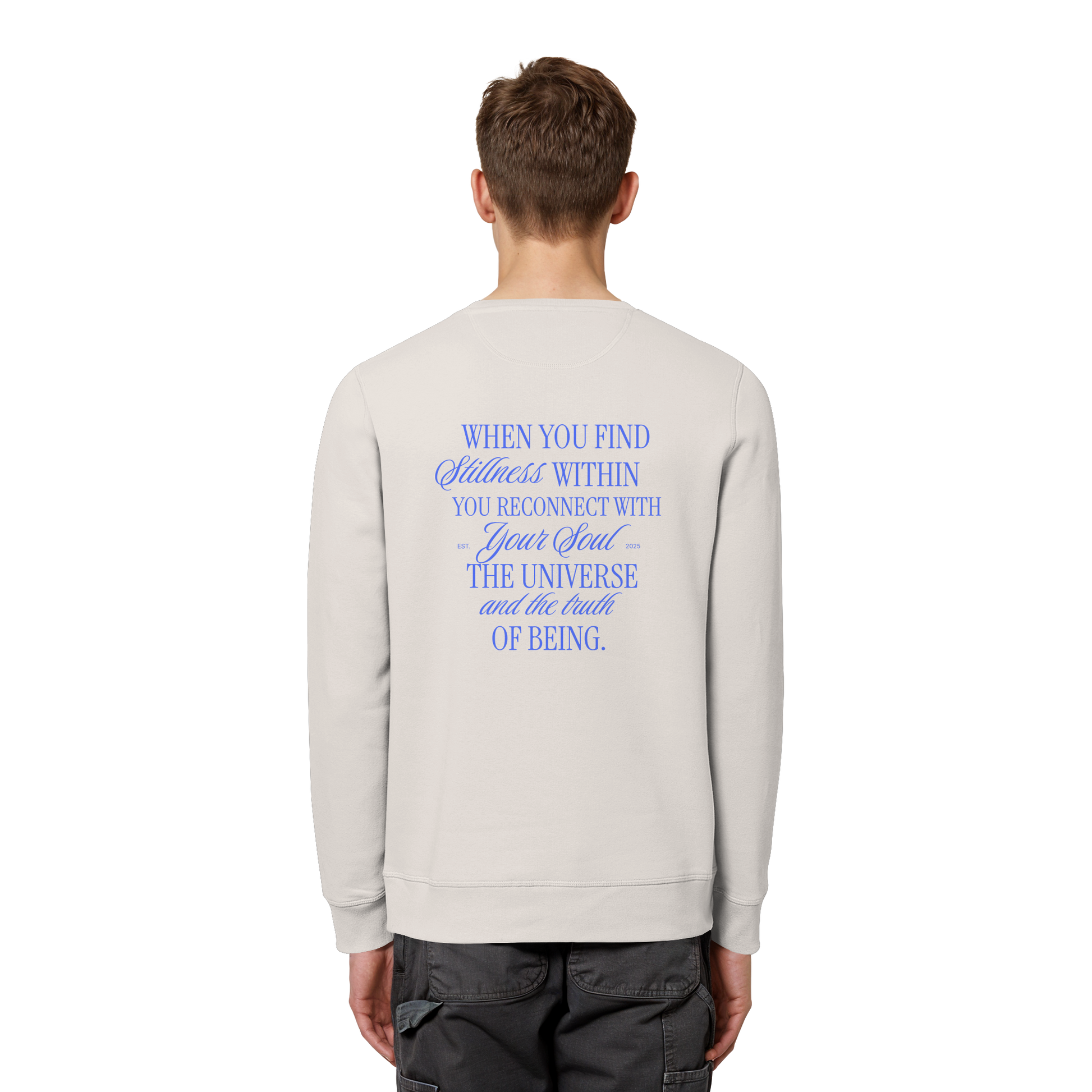 Organic Unisex Sweatshirt "Reconnect"