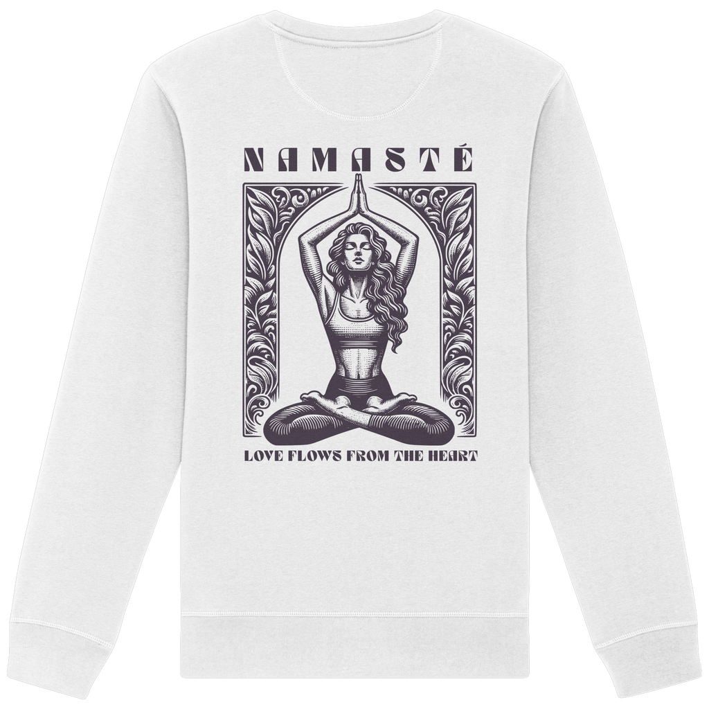 Organic Unisex Sweatshirt "Namaste"