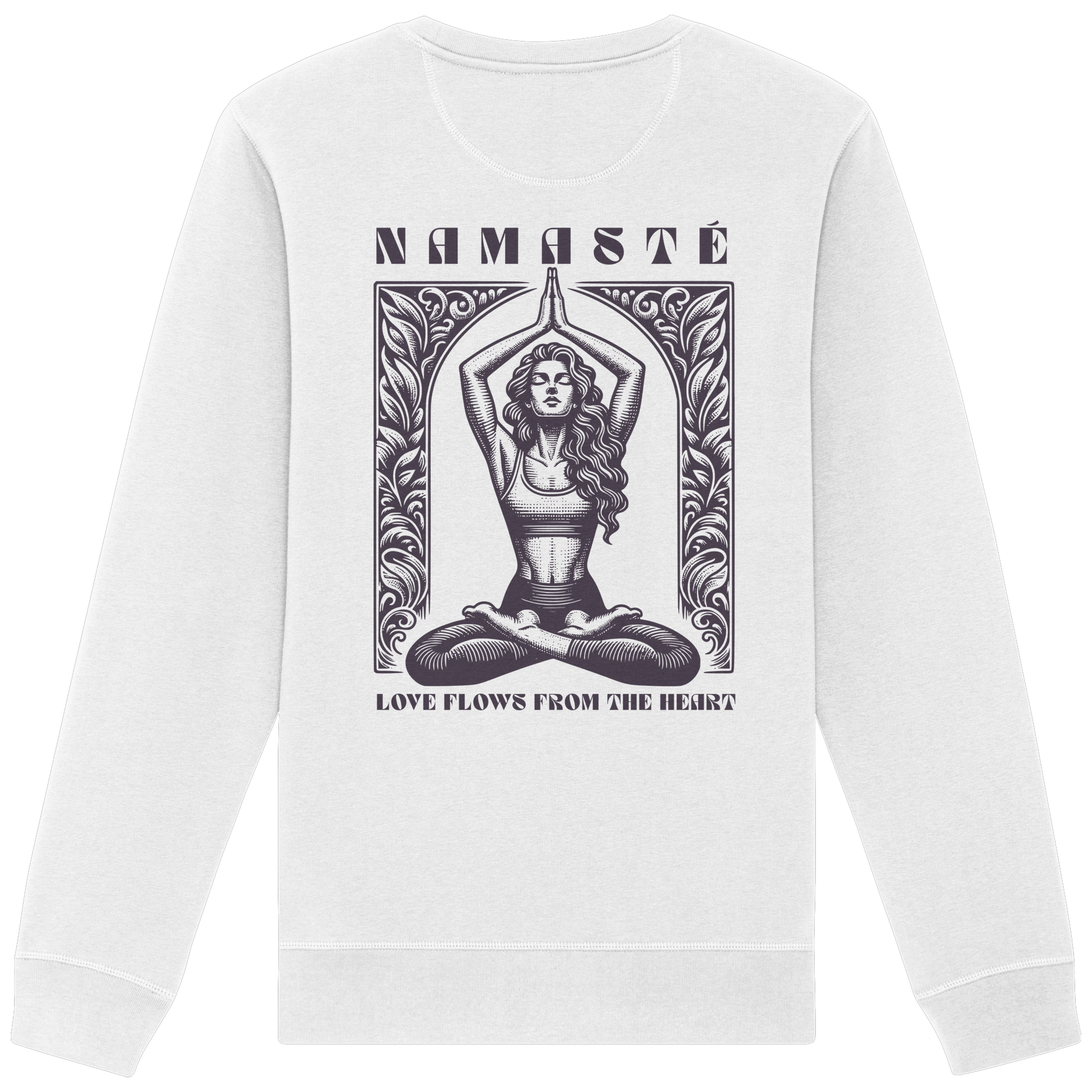 Organic Unisex Sweatshirt "Namaste"