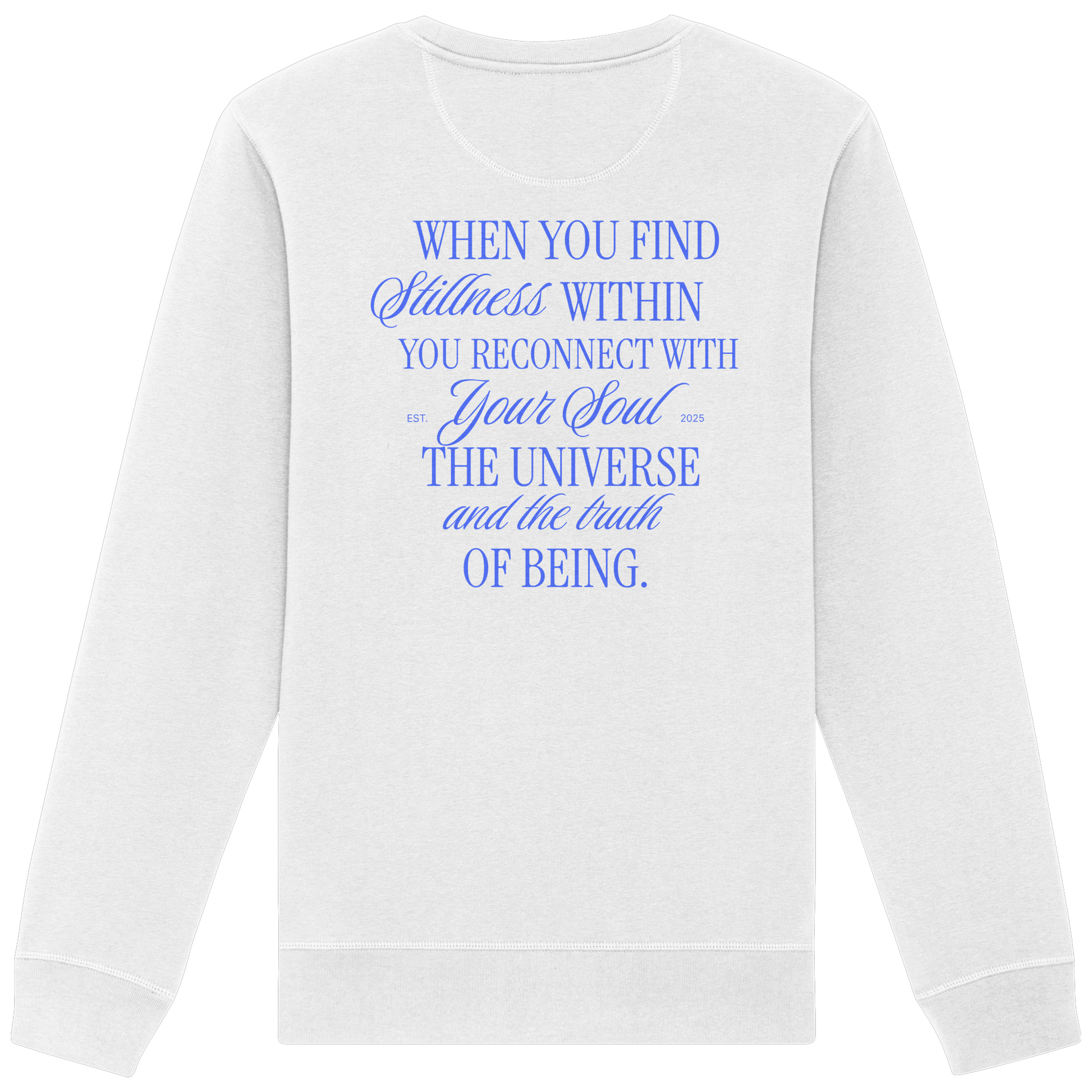 Organic Unisex Sweatshirt "Reconnect"