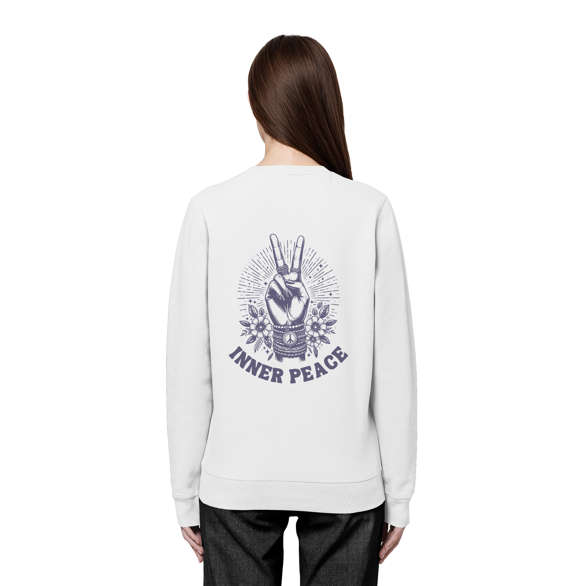 Organic Unisex Sweatshirt "Inner Peace"