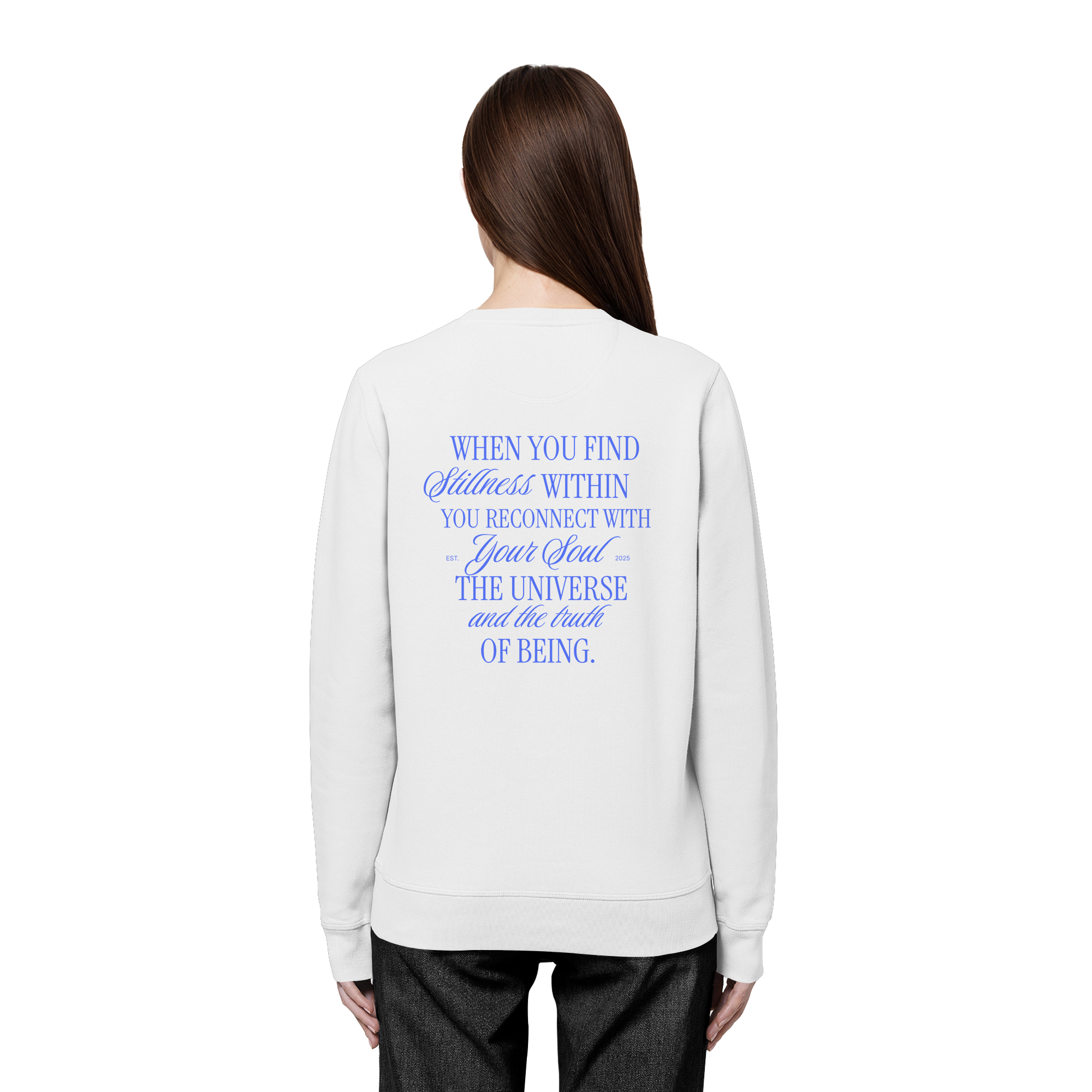 Organic Unisex Sweatshirt "Reconnect"