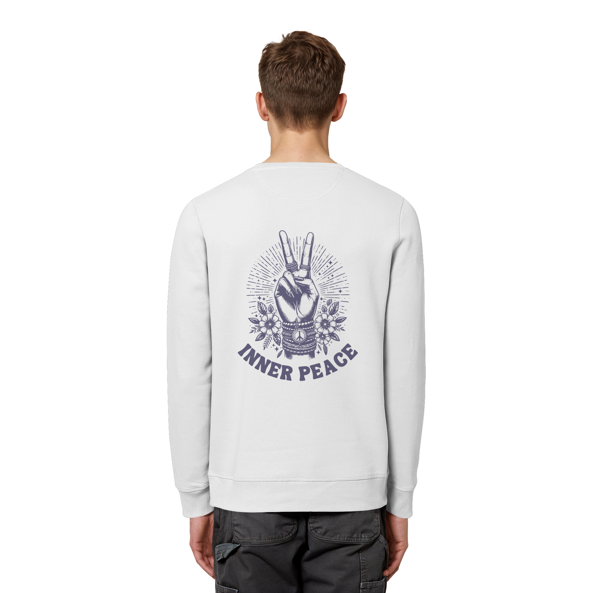 Organic Unisex Sweatshirt "Inner Peace"