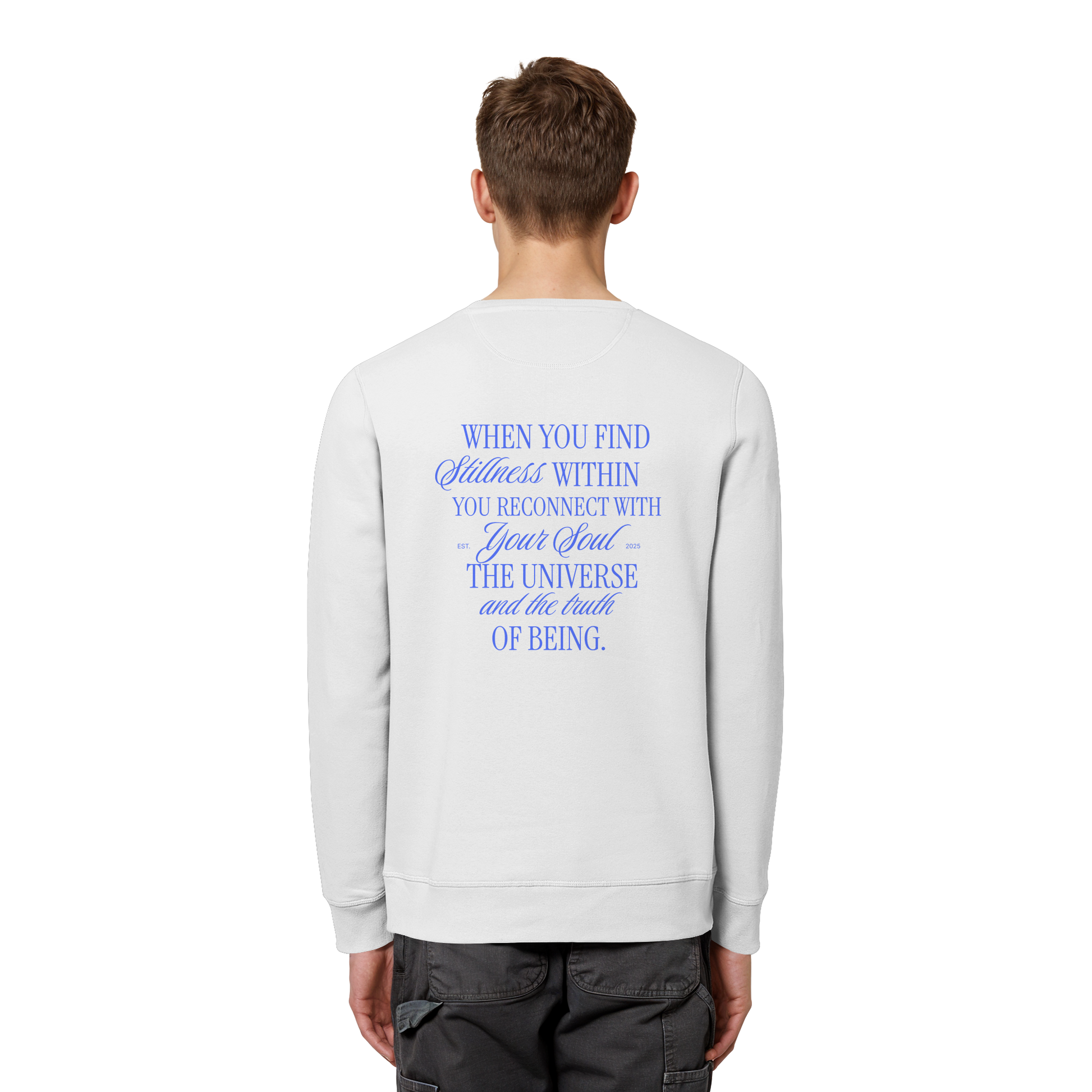 Organic Unisex Sweatshirt "Reconnect"