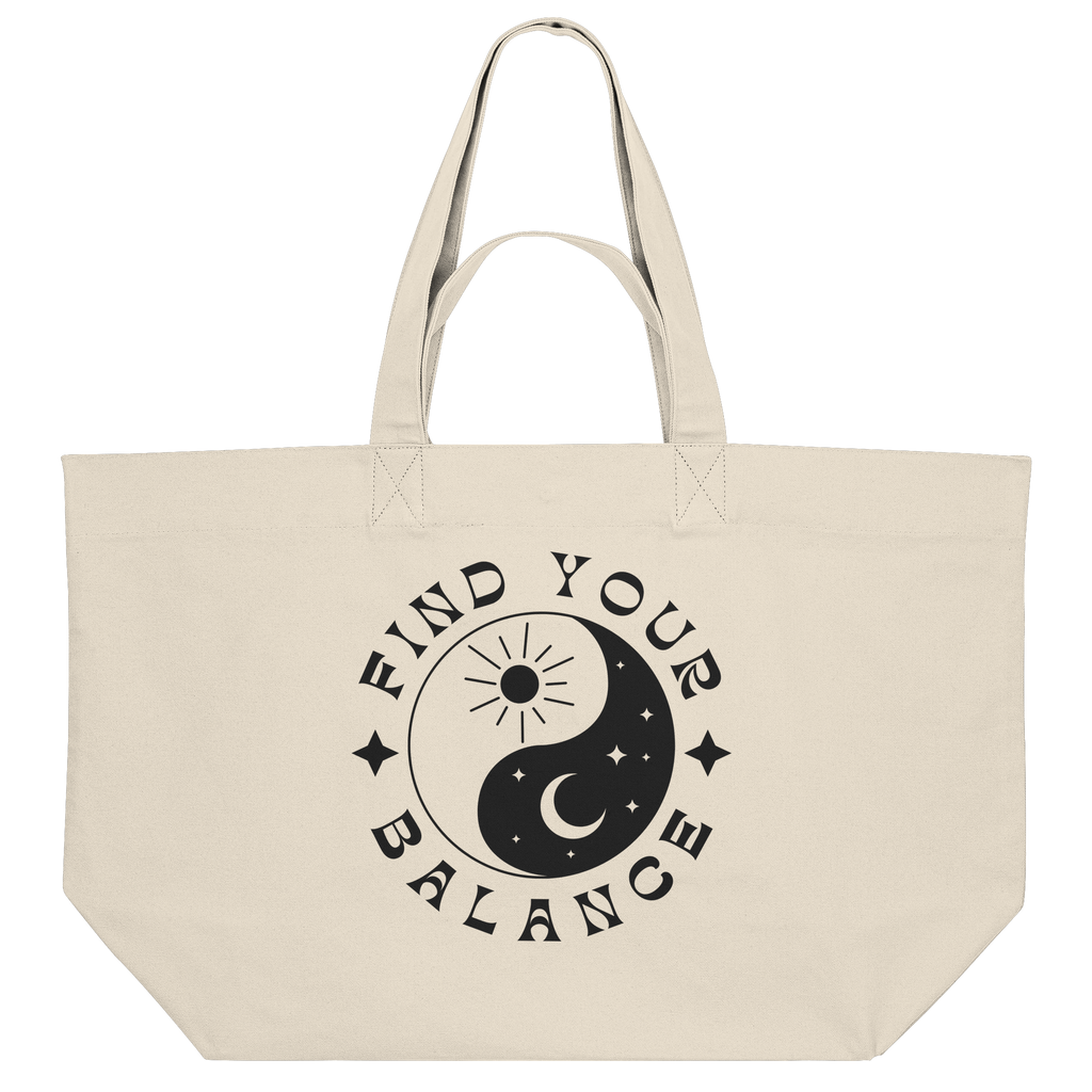Organic Shopping-Bag “Find your Balance”