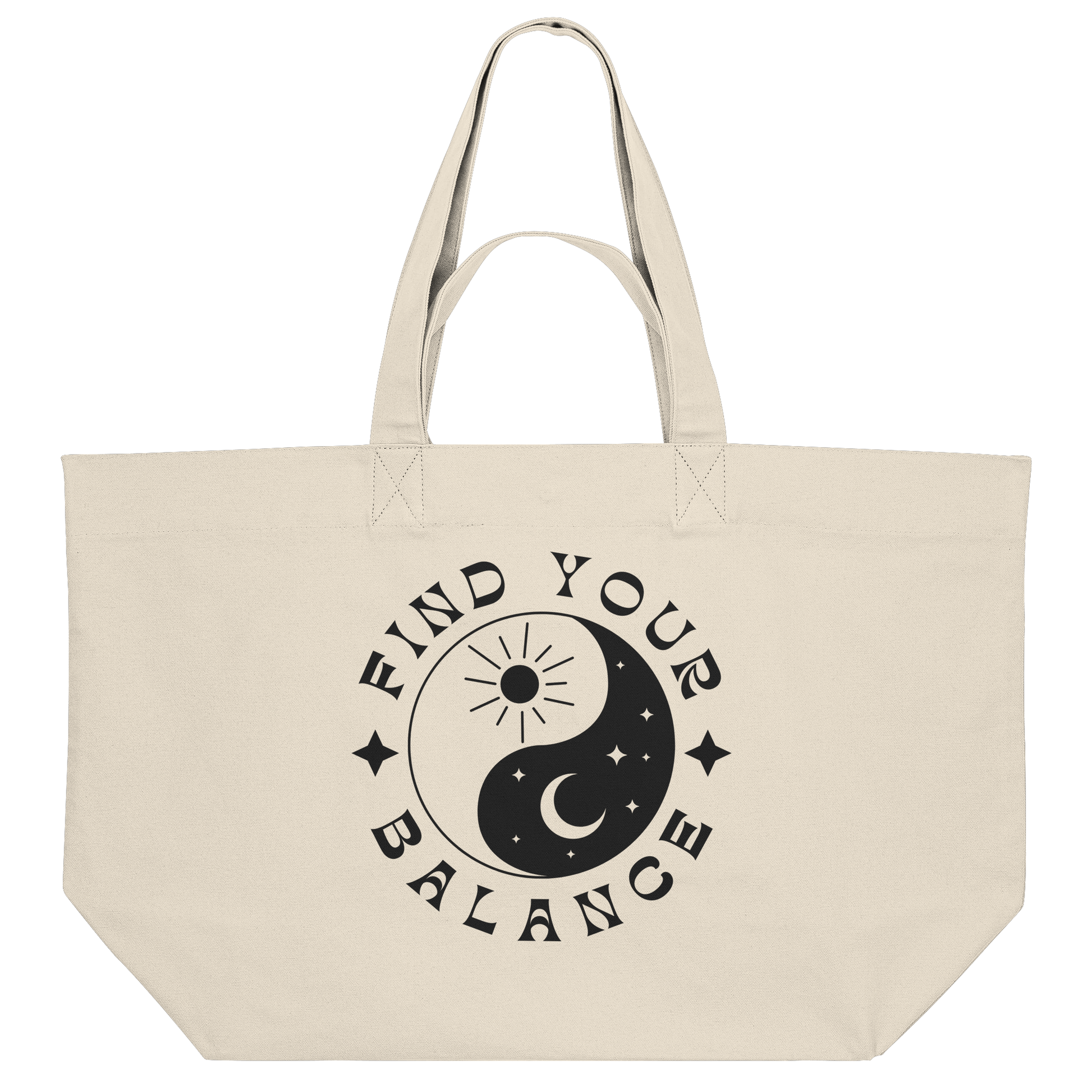 Organic Shopping-Bag “Find your Balance”