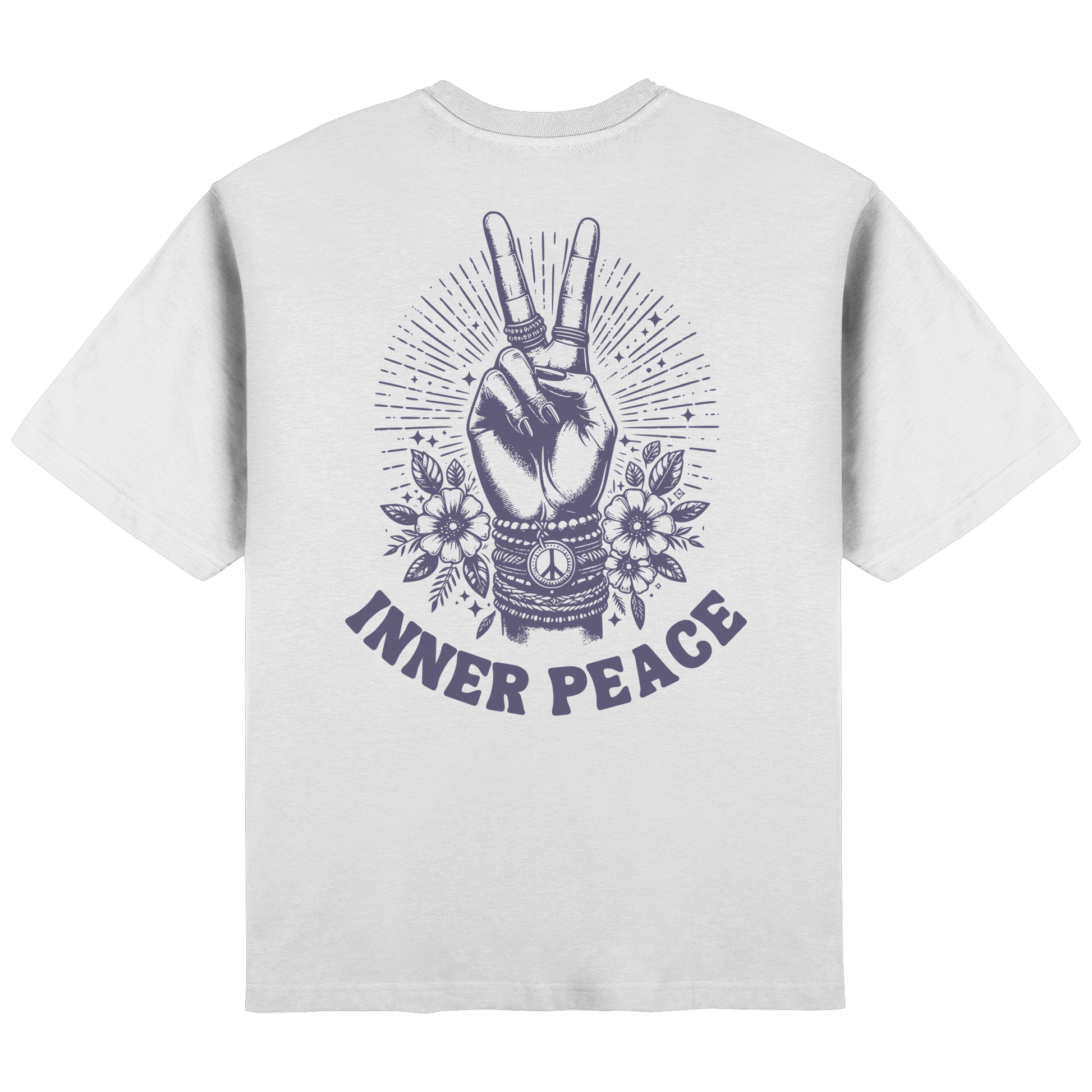 Streetwear Oversized T-Shirt Unisex "Inner Peace"