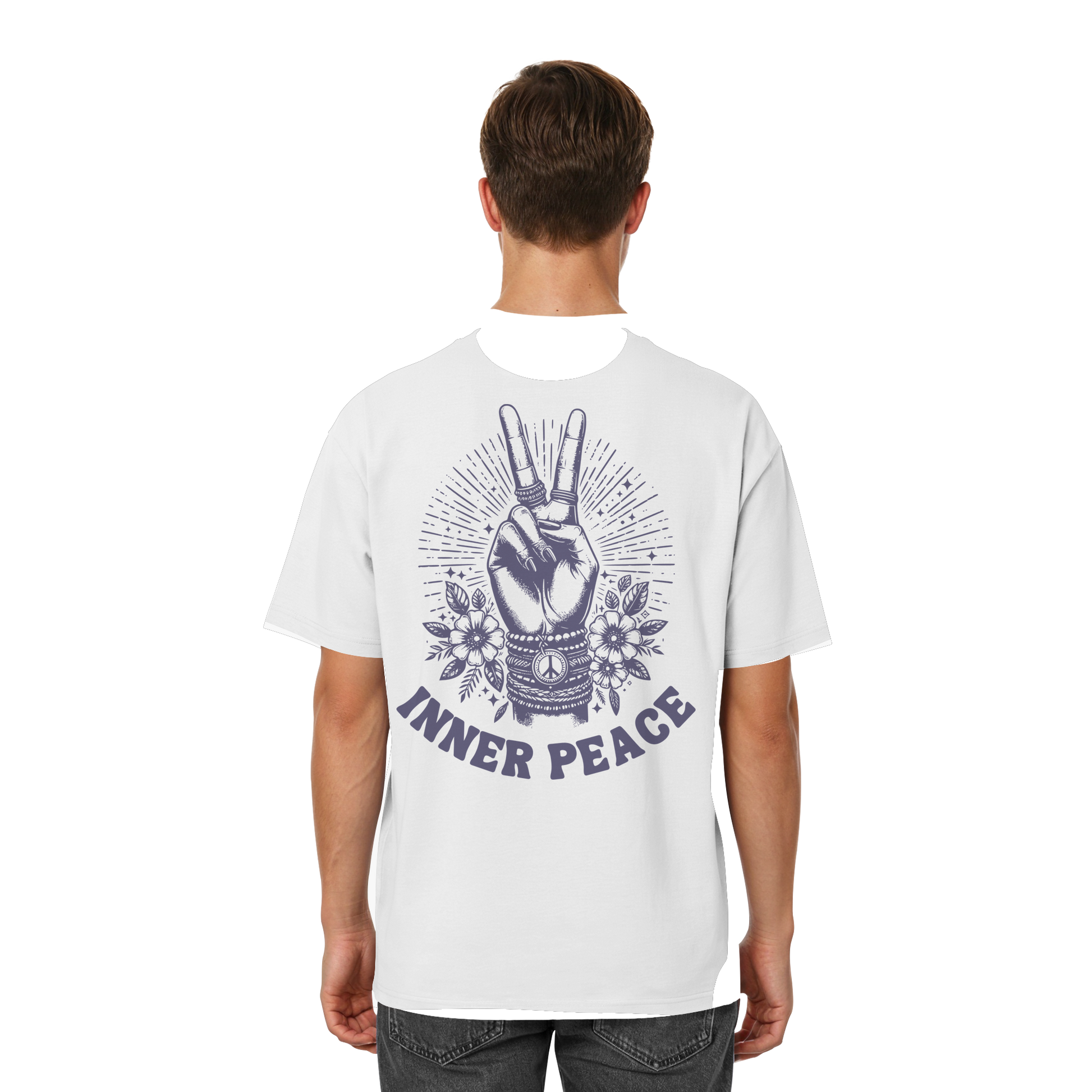 Streetwear Oversized T-Shirt Unisex "Inner Peace"