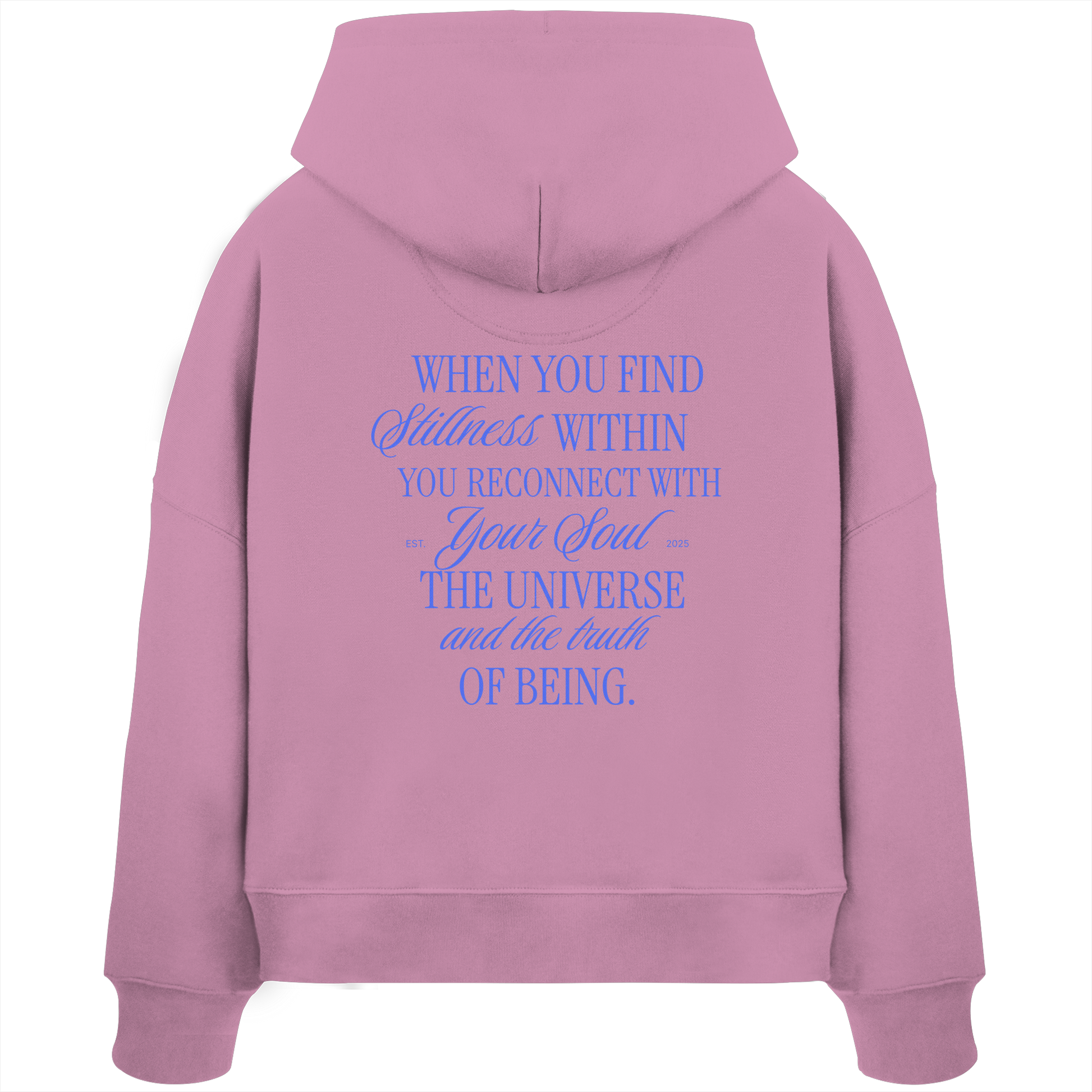 Women Organic Boxcut Hoodie „Reconnect"
